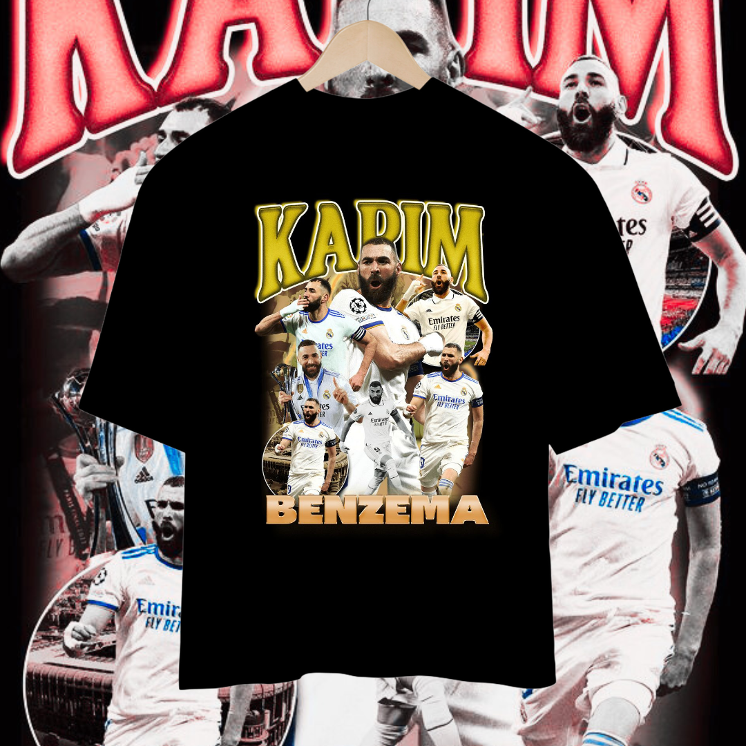 Camisa Oversized Karim Benzema