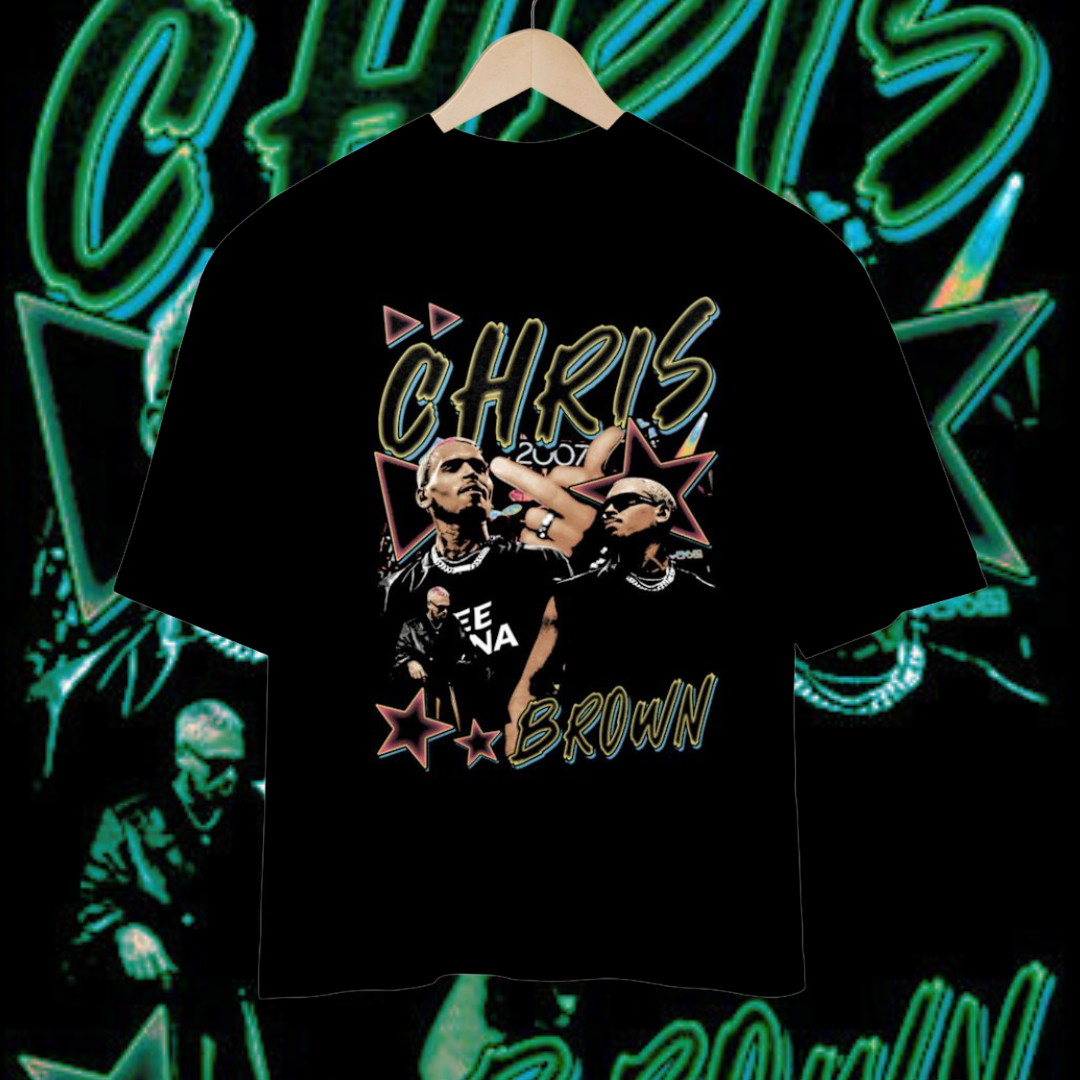 Camisa Oversized Chris Brown