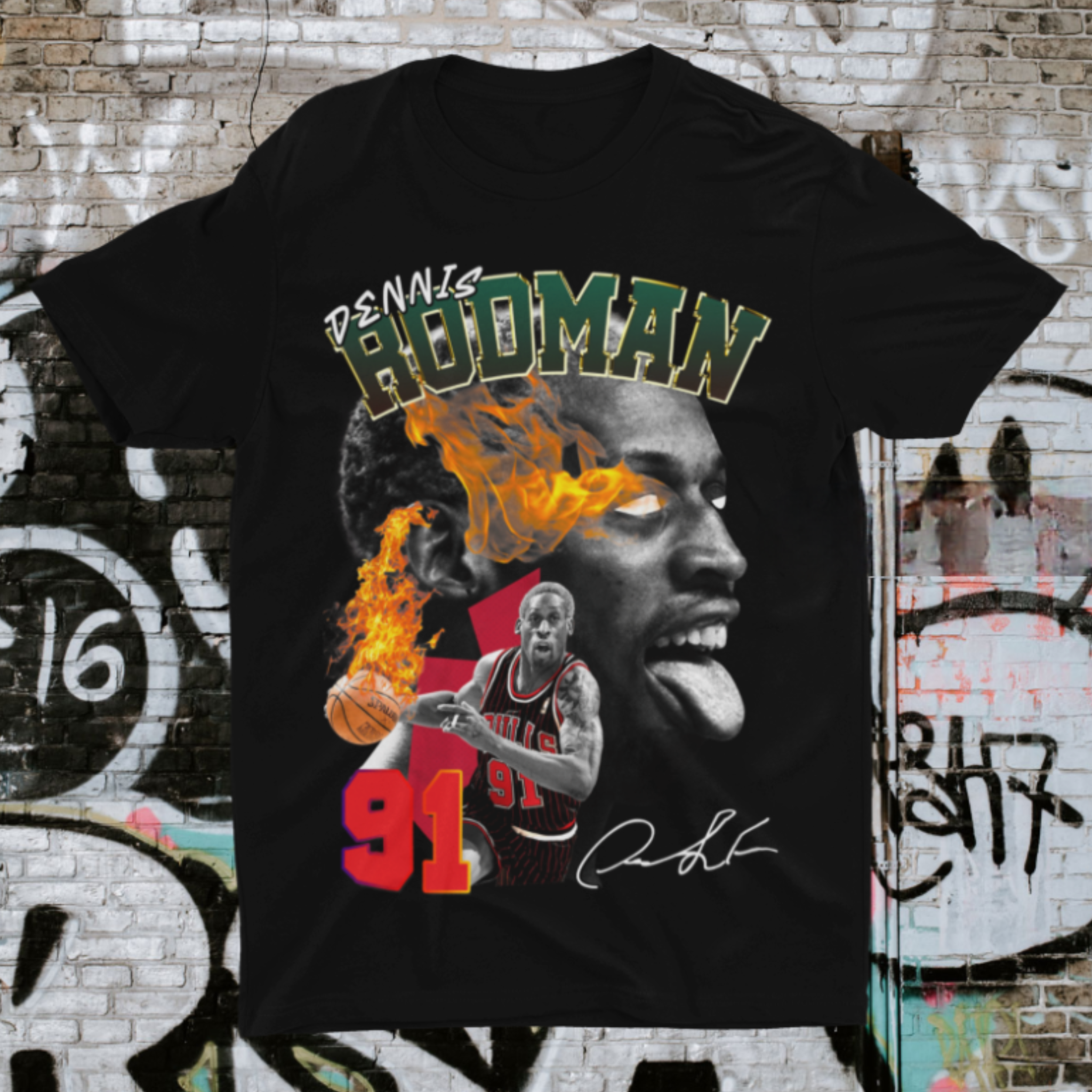 Camiseta Dennis Rodman 