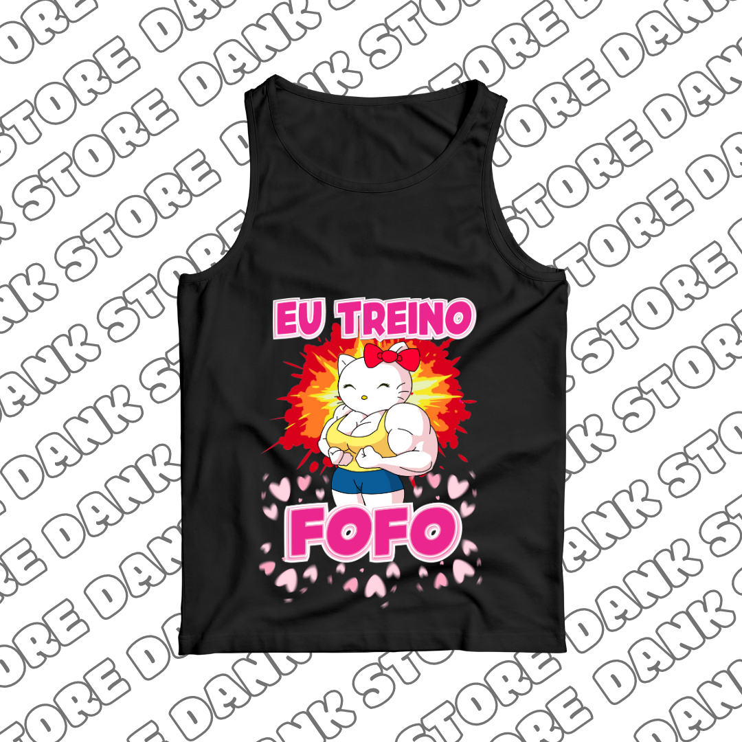 Eu Treino Fofo (Regata)