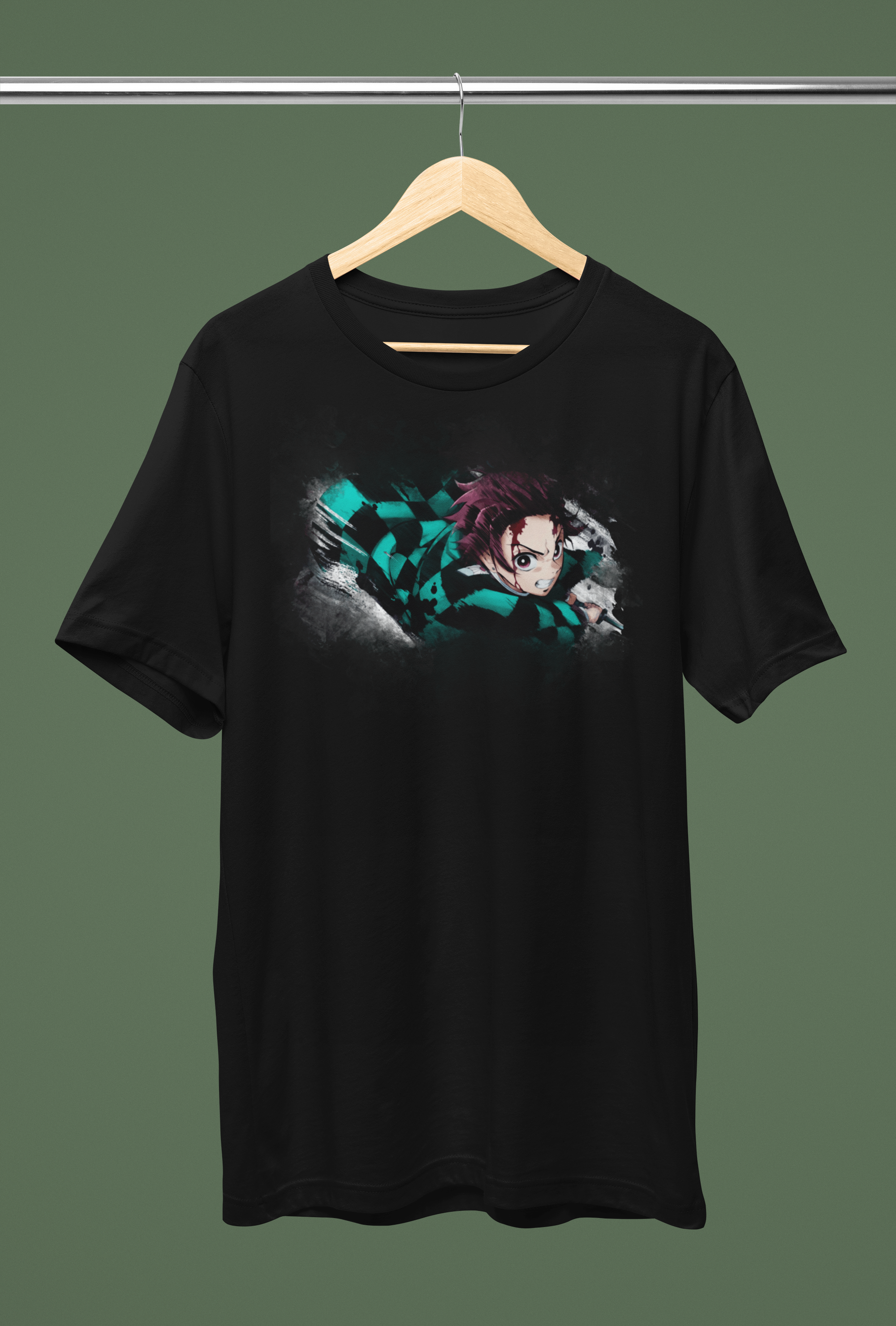 Camiseta - Tanjiro Kamada Kimetsu no Yaiba