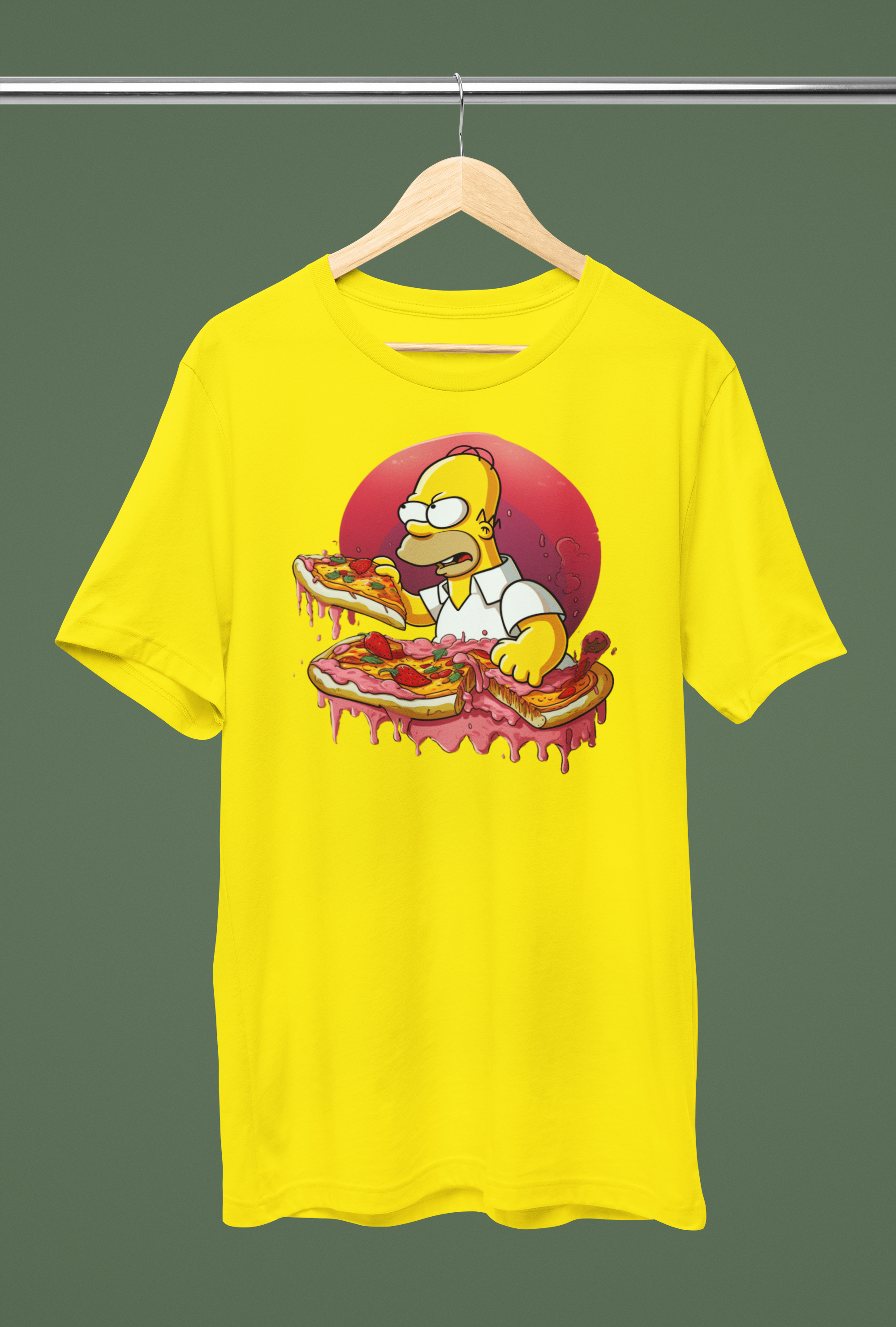 Camiseta - Homero Simpson food