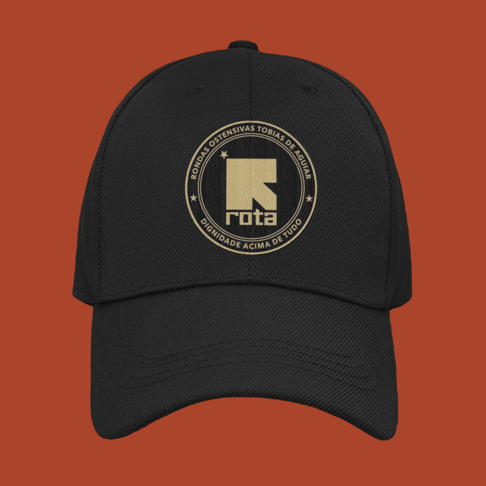 Boné ROTA Dignidade acima de tudo PRETO