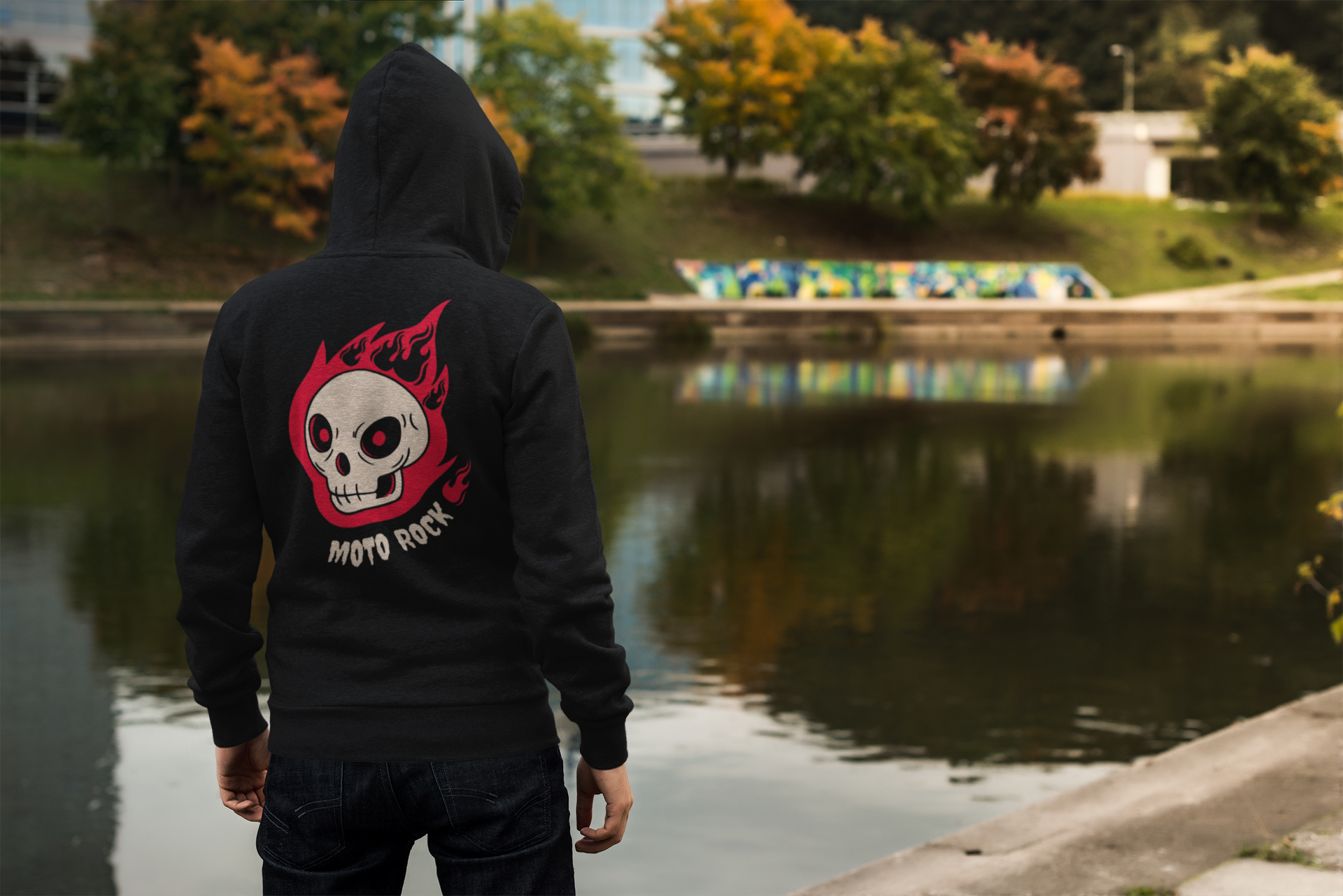 MOLETOM ZIPER MOTO ROCK