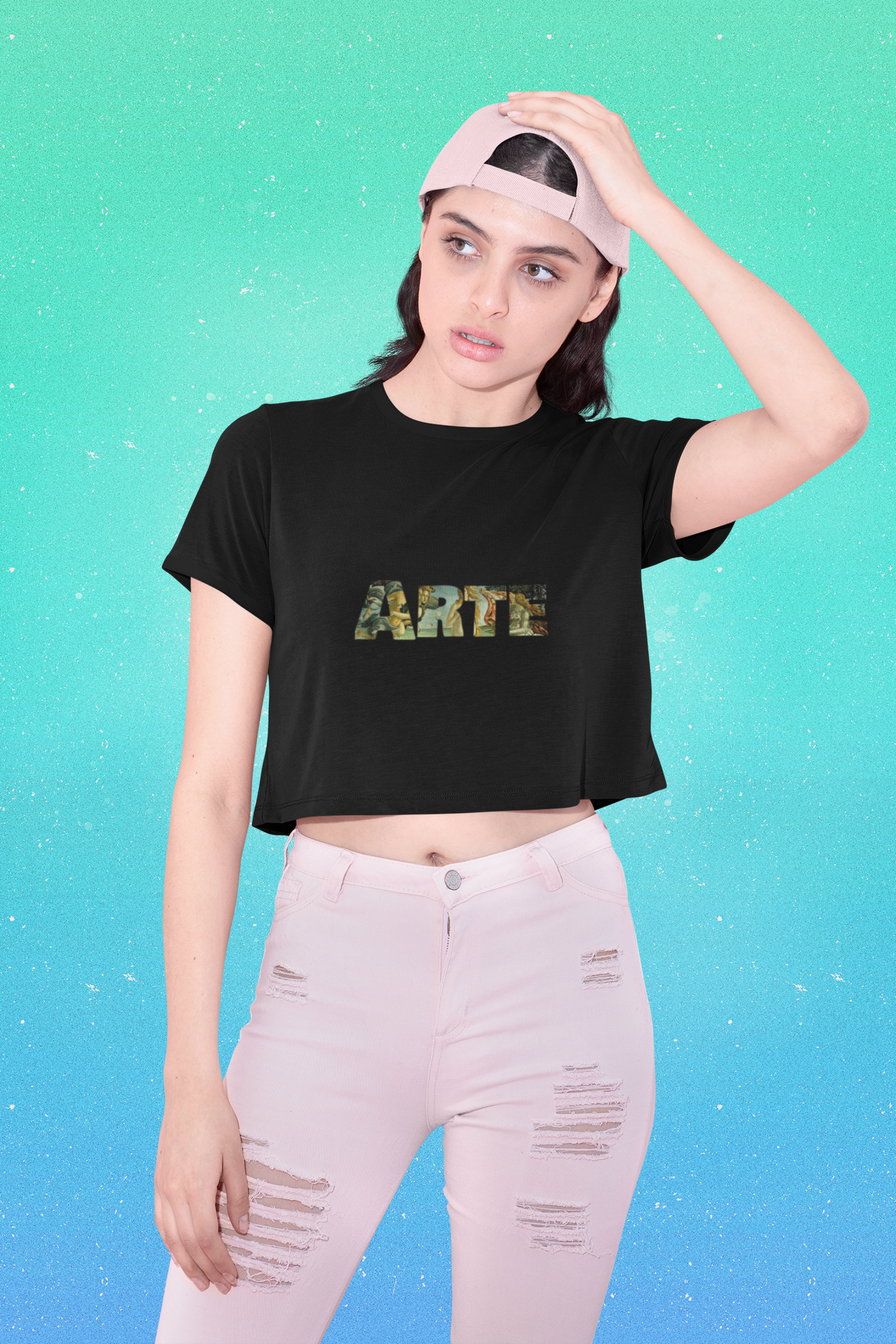 Nome do produto: Cropped - Arte O Nascimento de Vênus de Sandro Botticelli