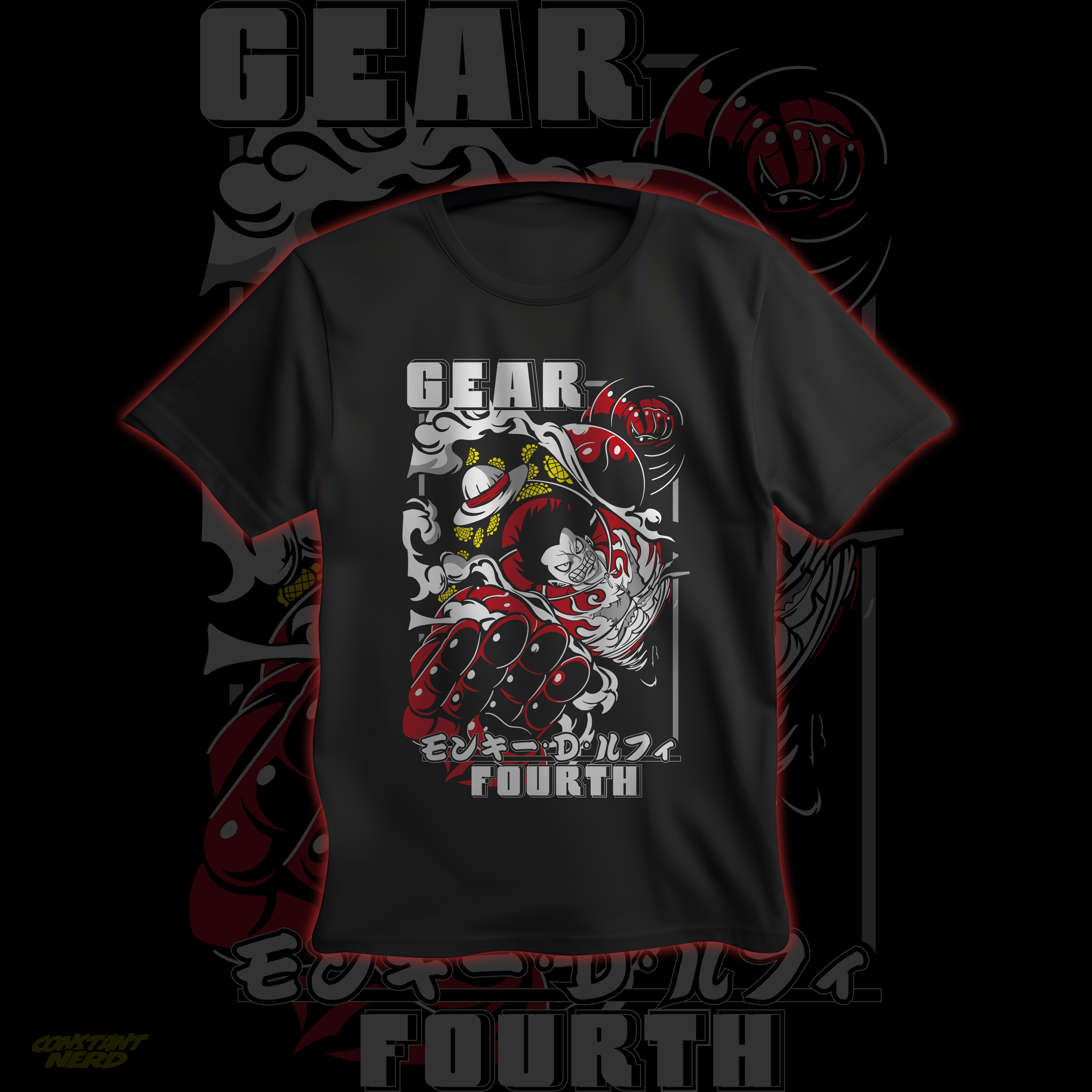 Nome do produto  Camisa  Luffy Gear Fourt