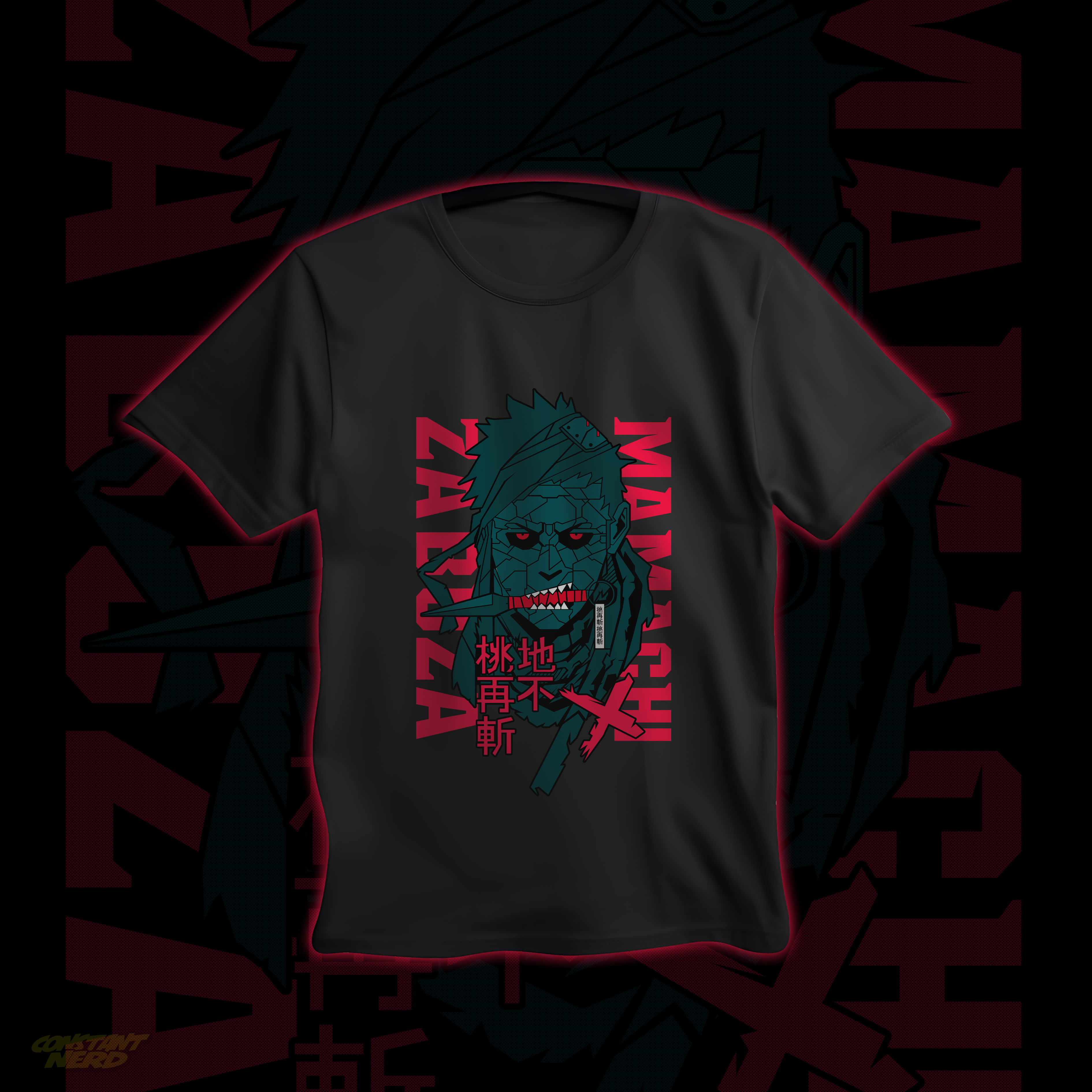 Nome do produto: Camisa Zabuza Demonio do Gás Oculto