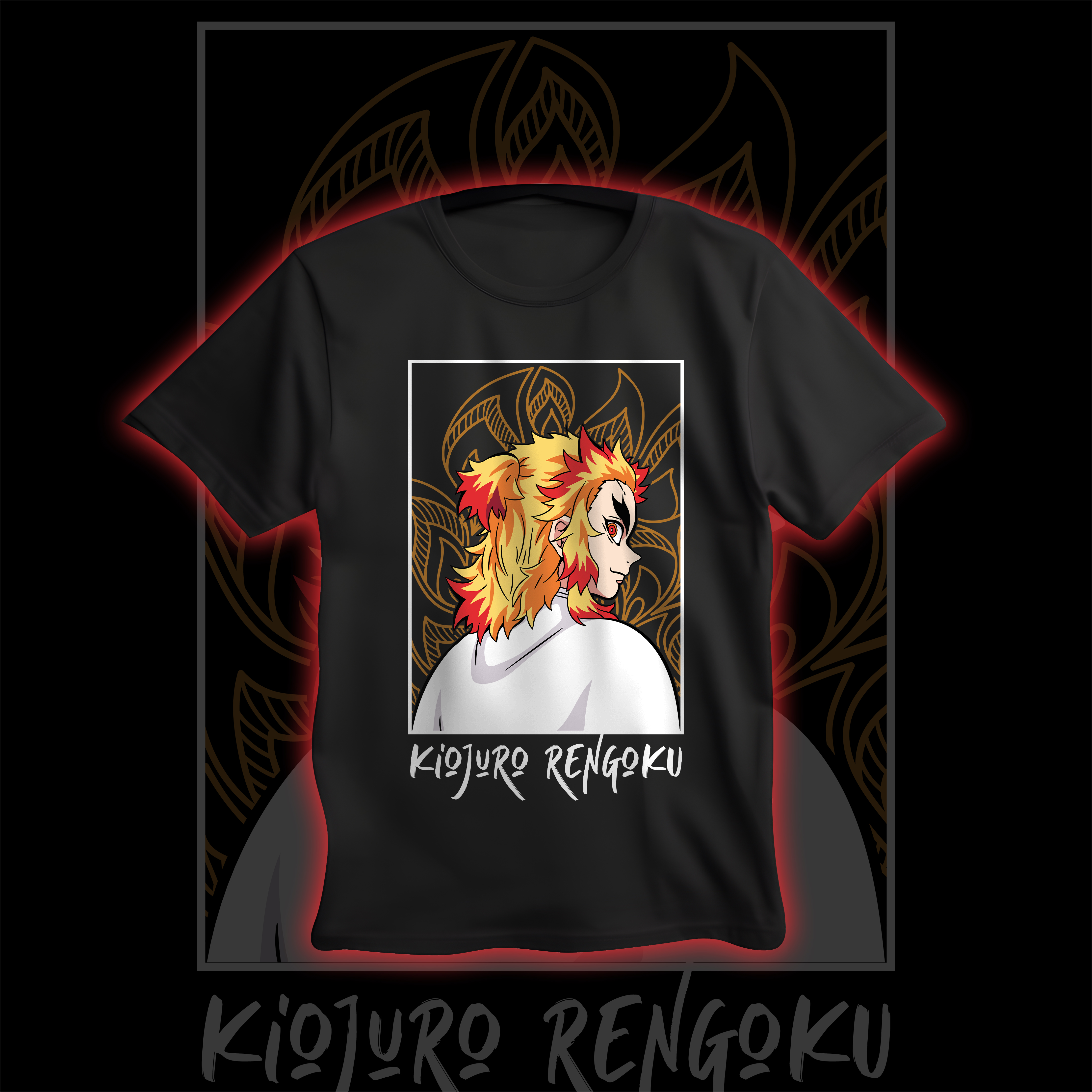 Camisa Kyojuro Kimetsu