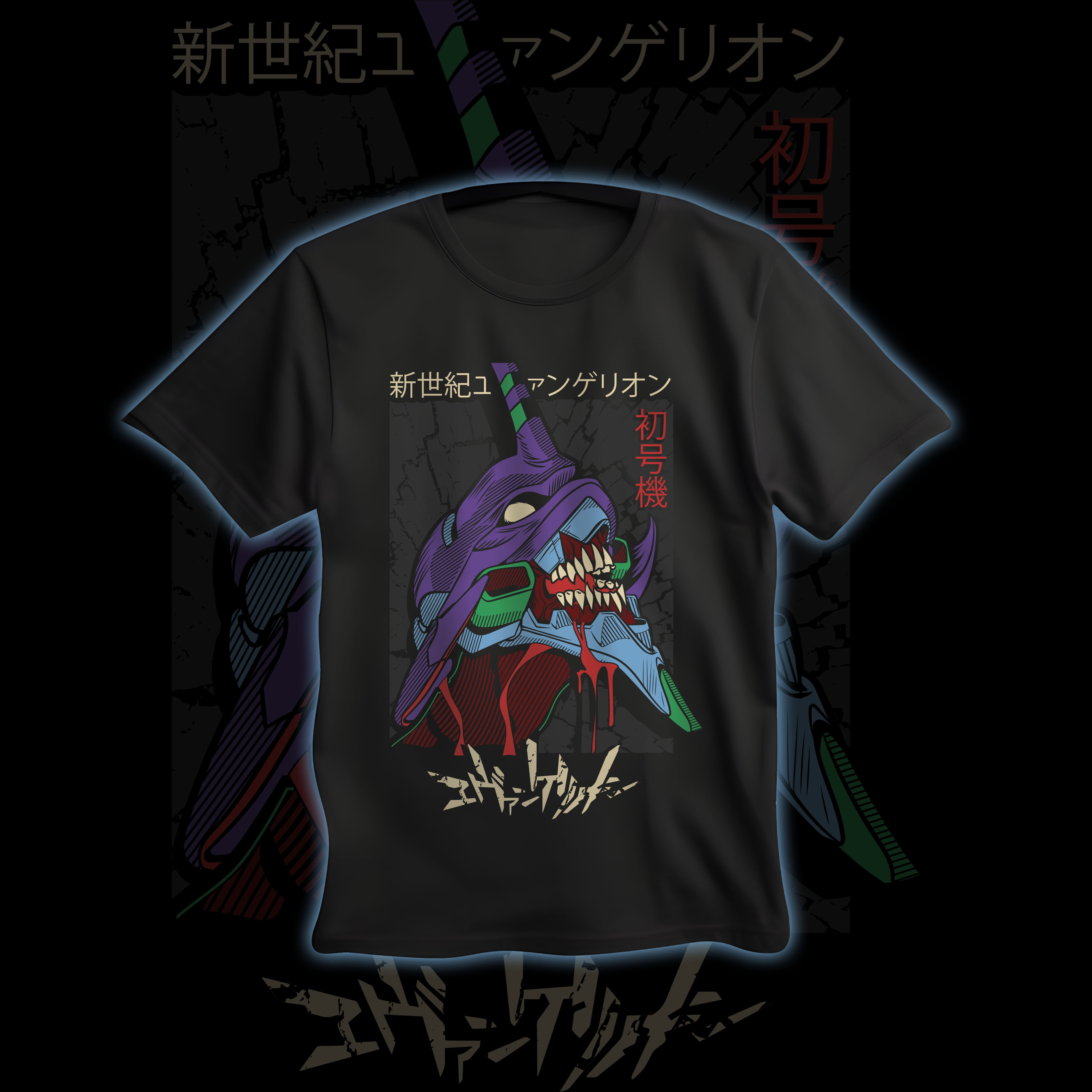 Nome do produto  Camisa Evangelion Eva-01