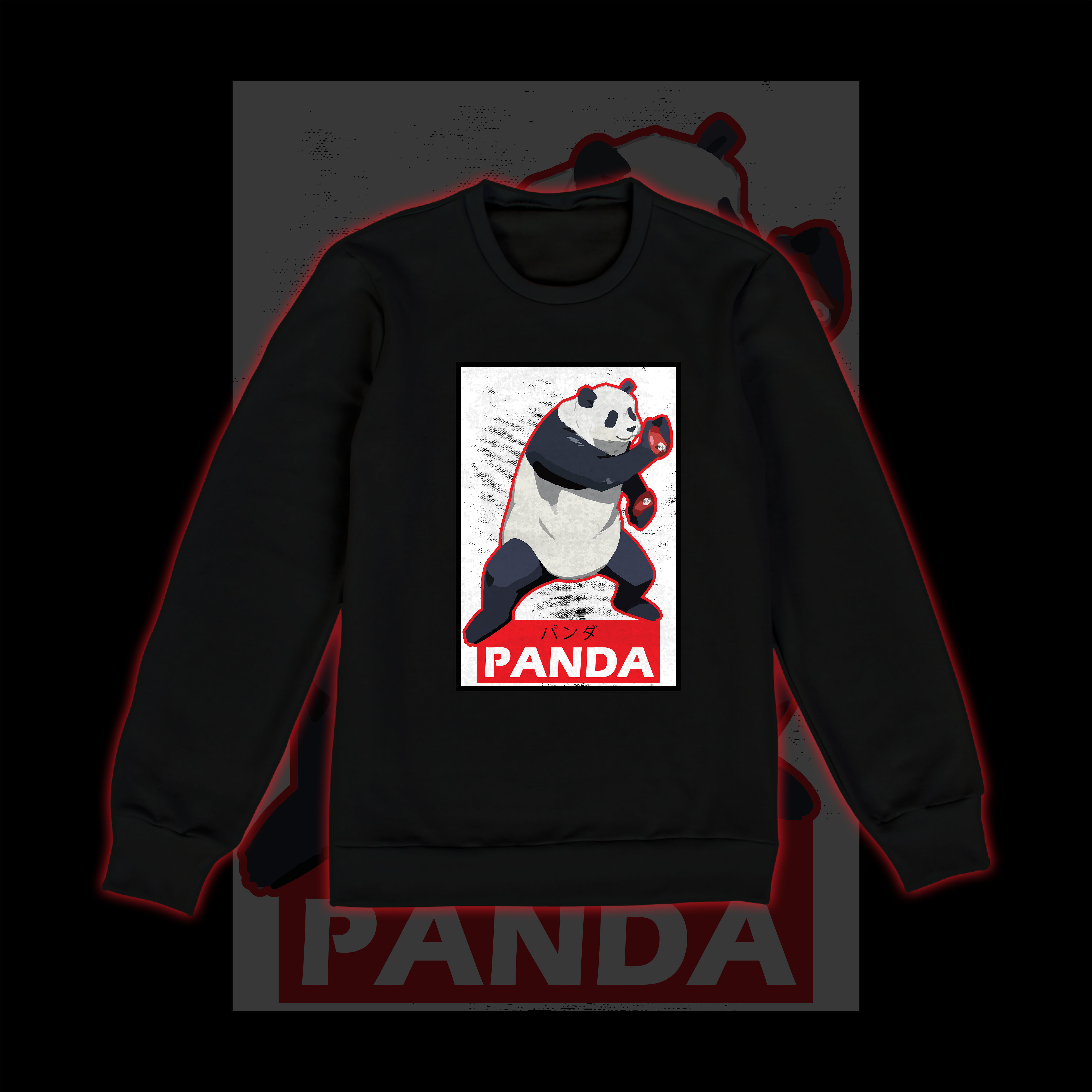 Nome do produto  Moletom Panda Jujutsu Kaise