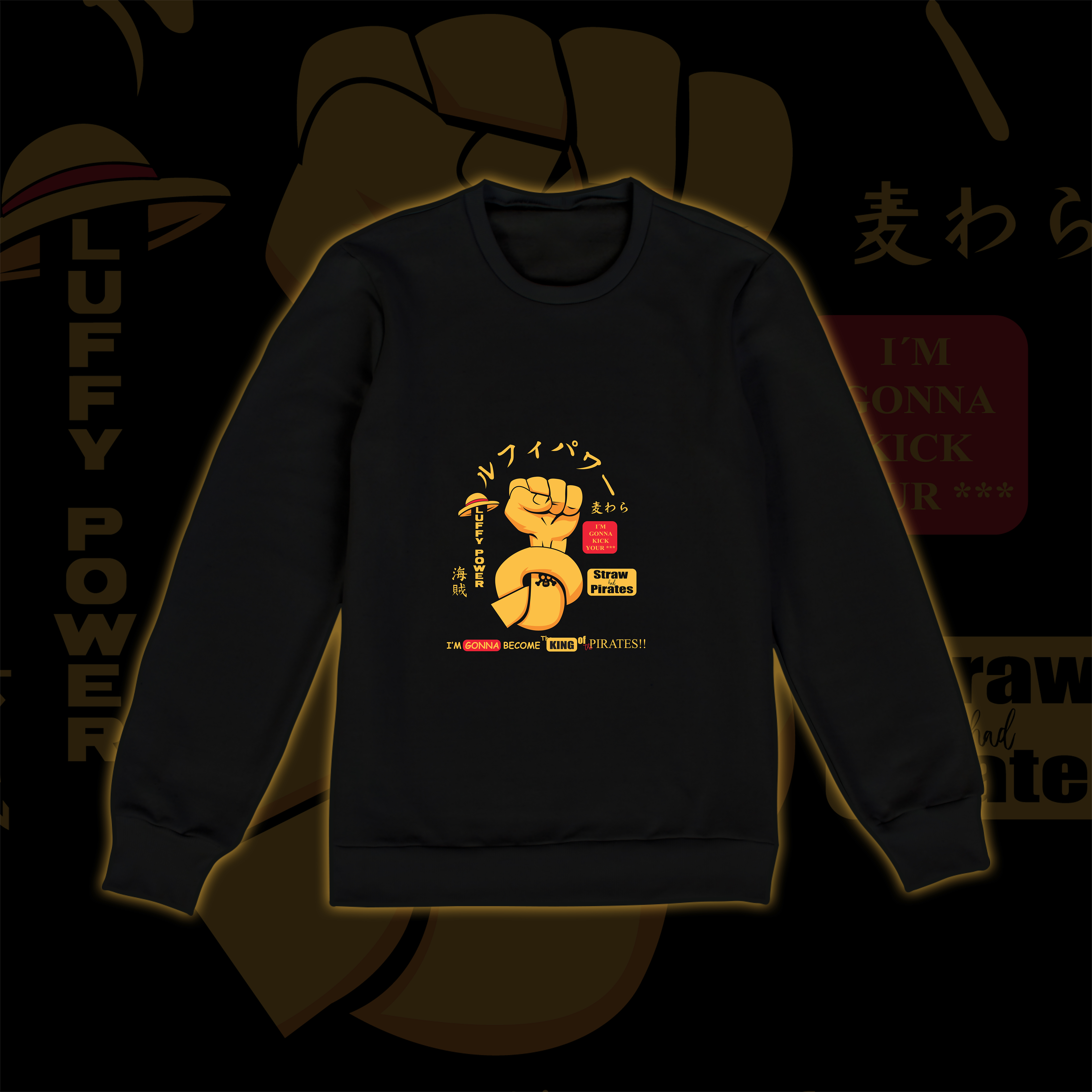 Nome do produto  Moletom Luffy One Piece