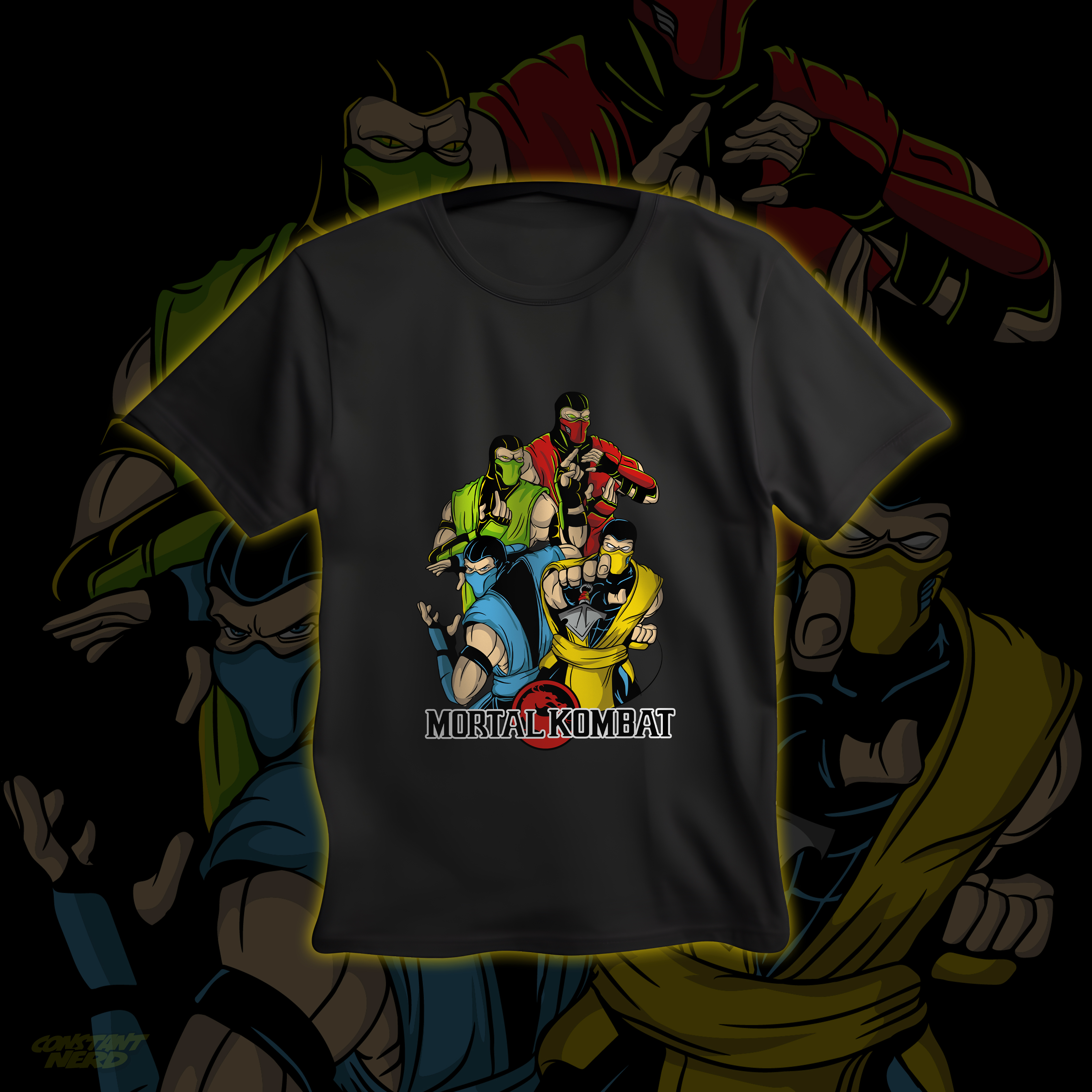 Nome do produto: Camisa Mortal Kombat 