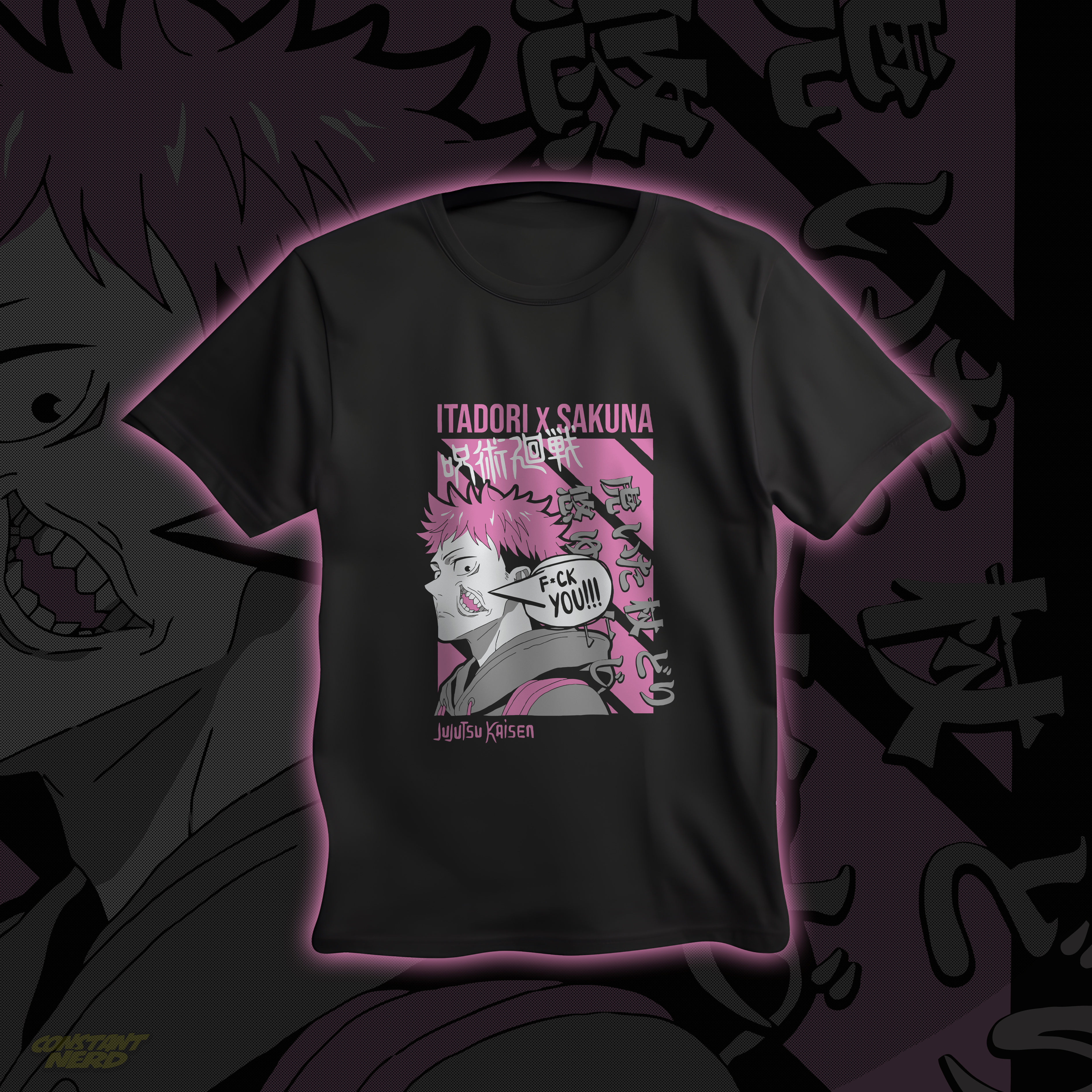 Nome do produto  Camisa Itadori e Sukuna Jujutsu Kaisen