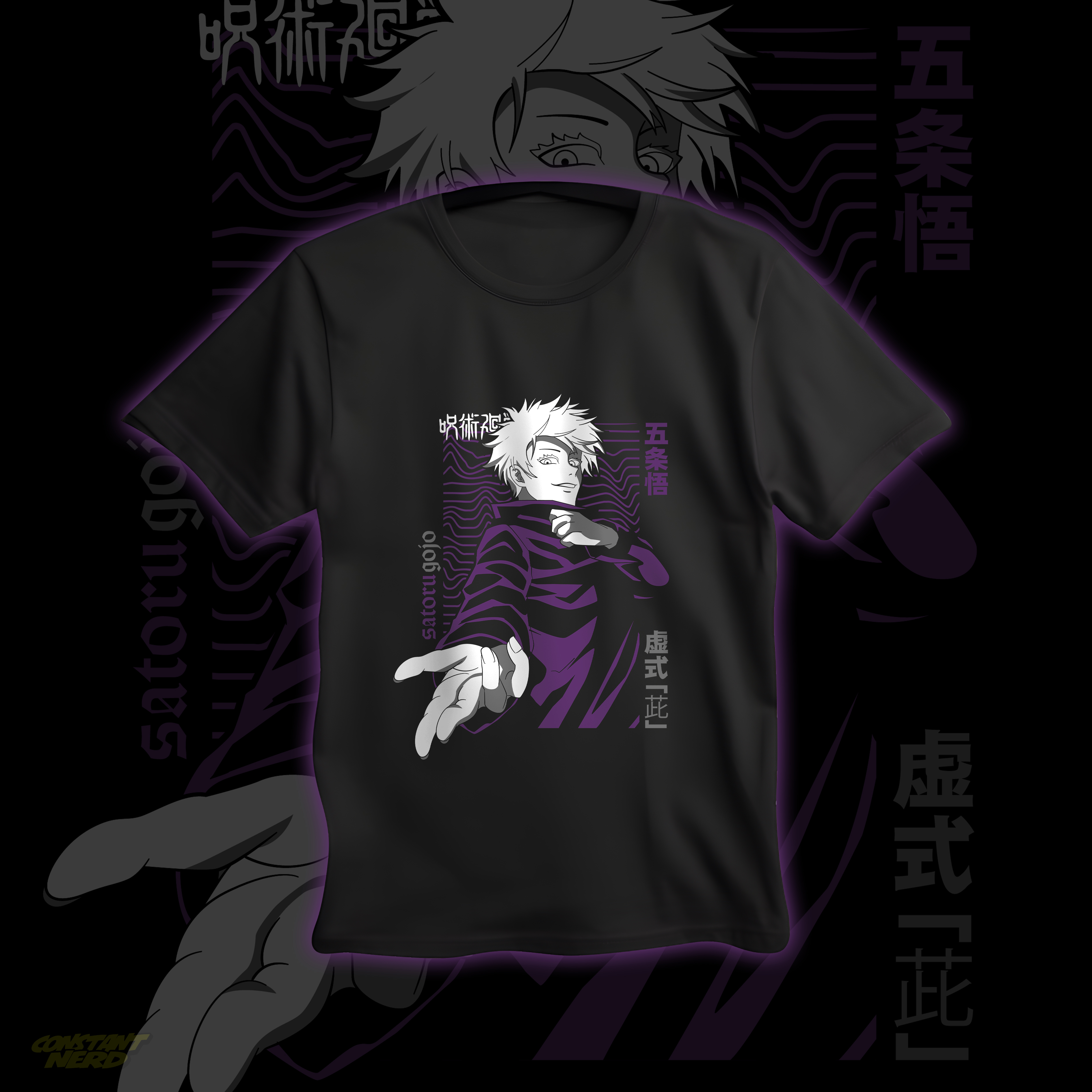 Nome do produto: Camisa Satoru Gojo Purple 