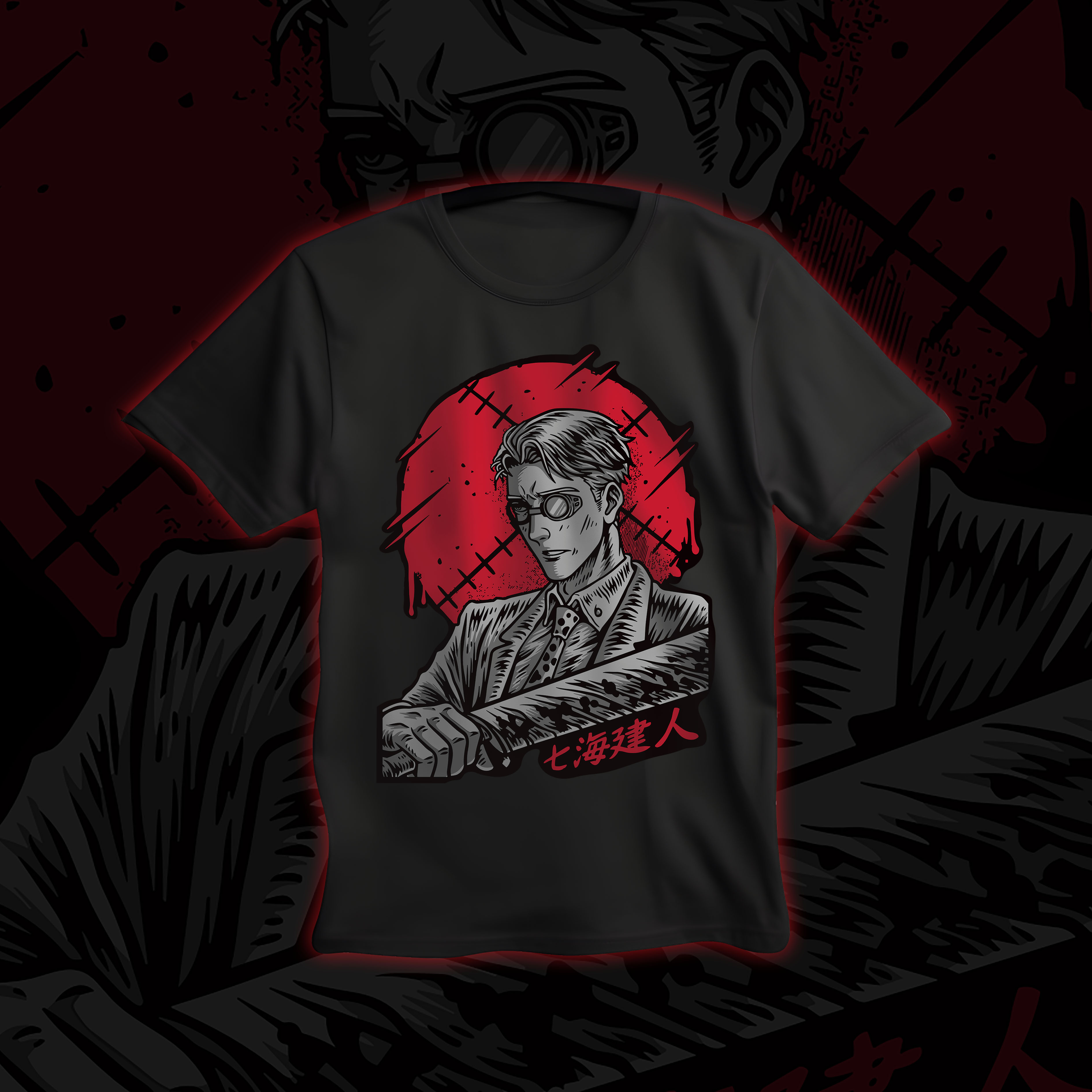 Nome do produto  Camisa Nanami Jujutsu Kaisen