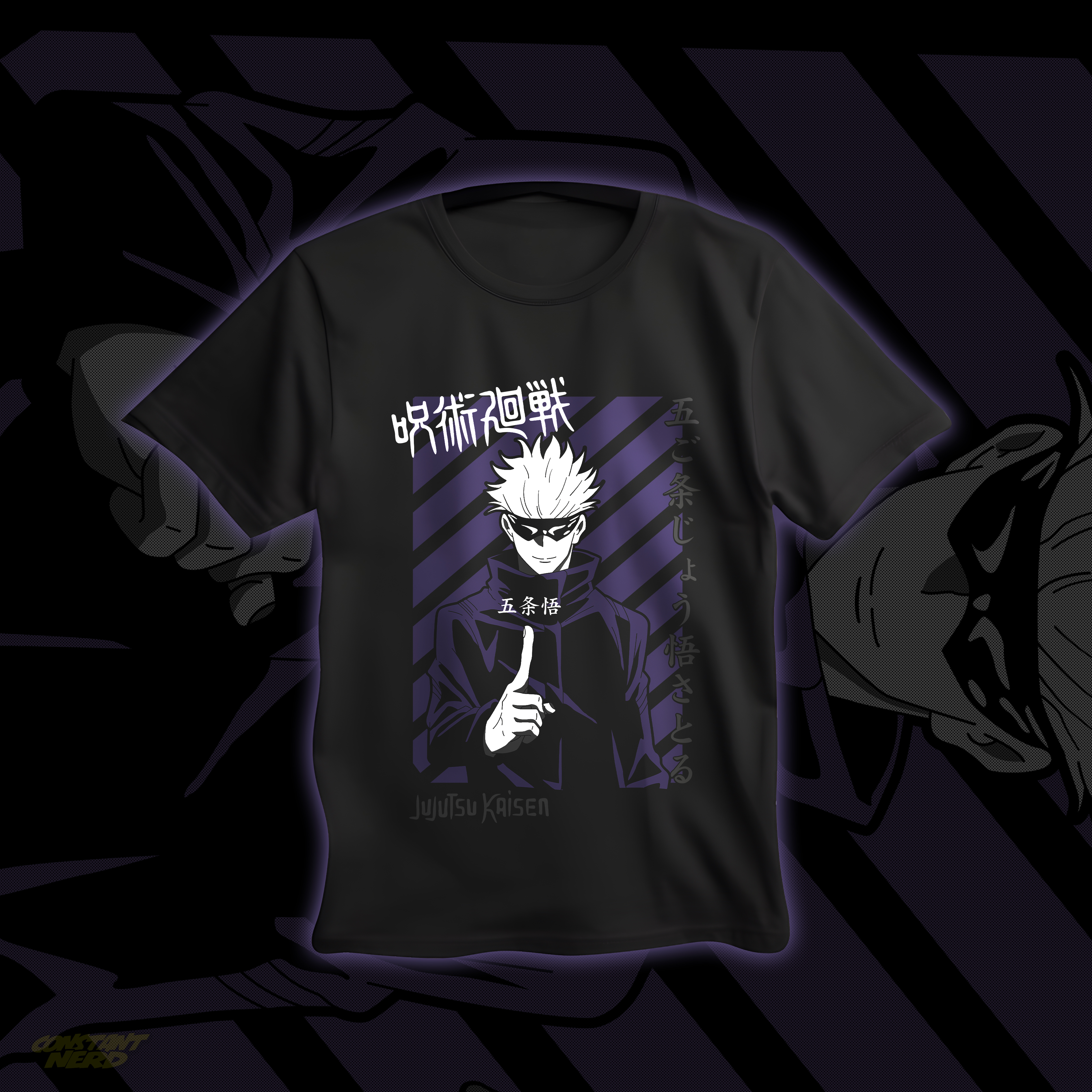 Nome do produto  Camisa Satoru Gojo Jujustu Kaisen