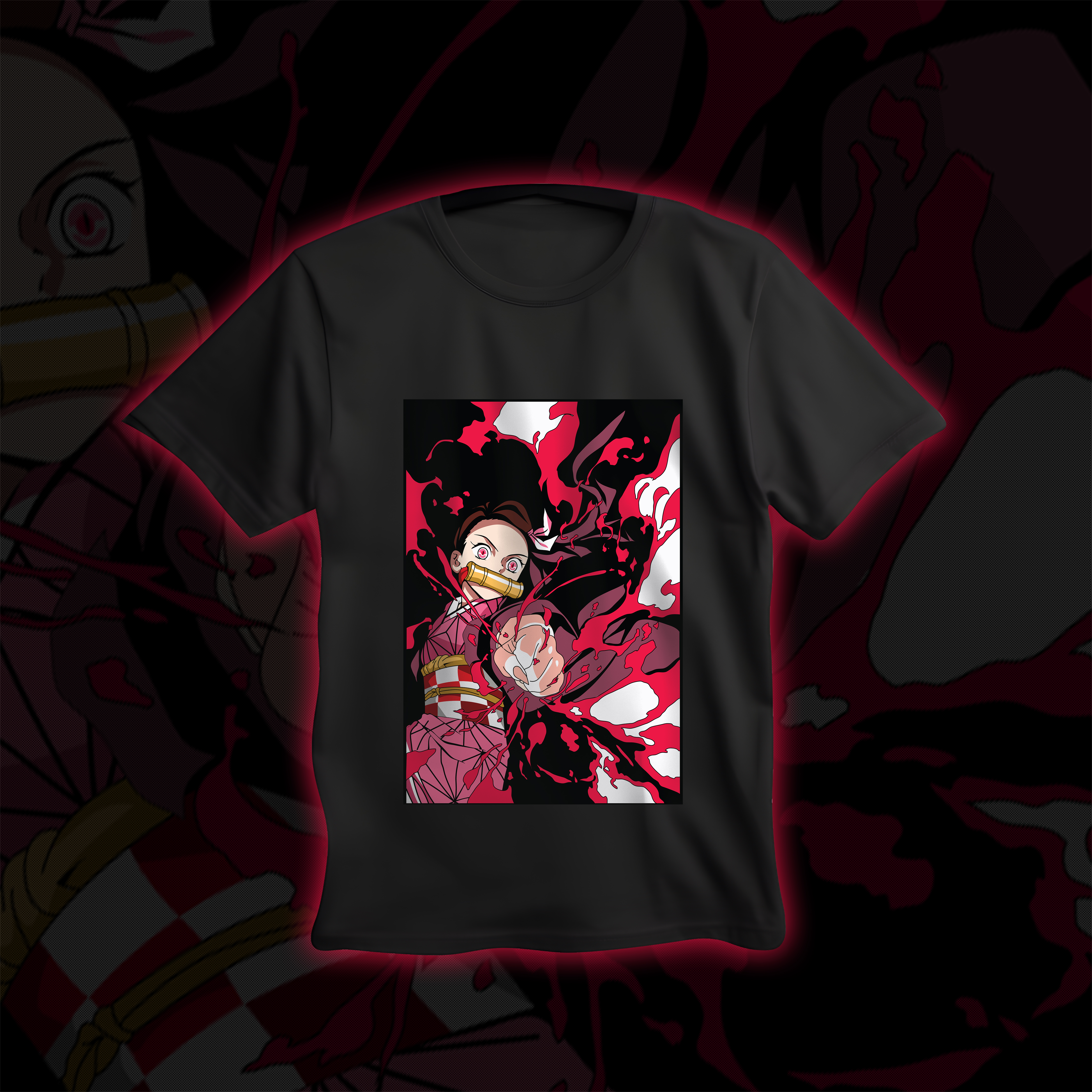 Nome do produto  Camisa Nezuko V2