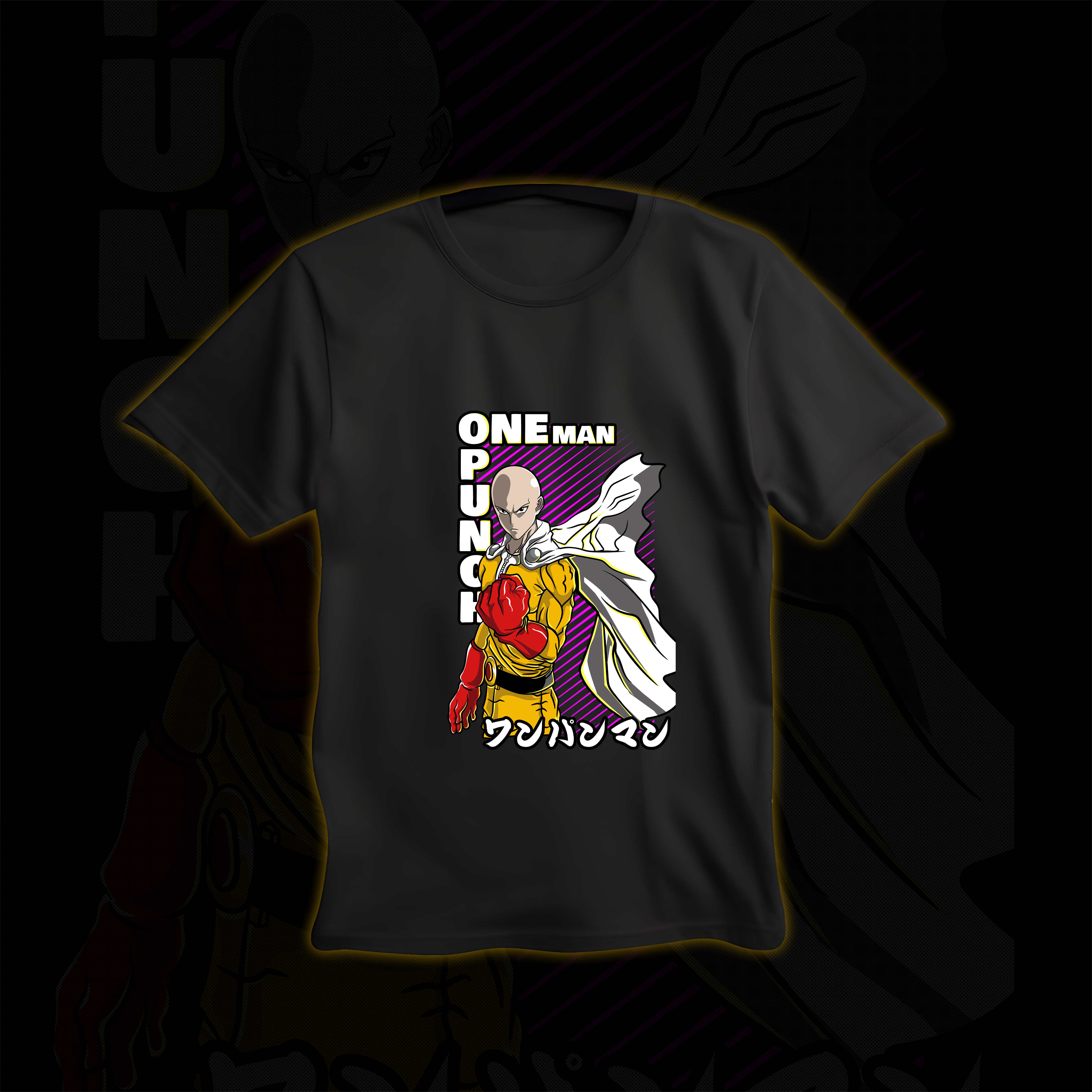 Nome do produto  Camisa Saitama One Punch Man