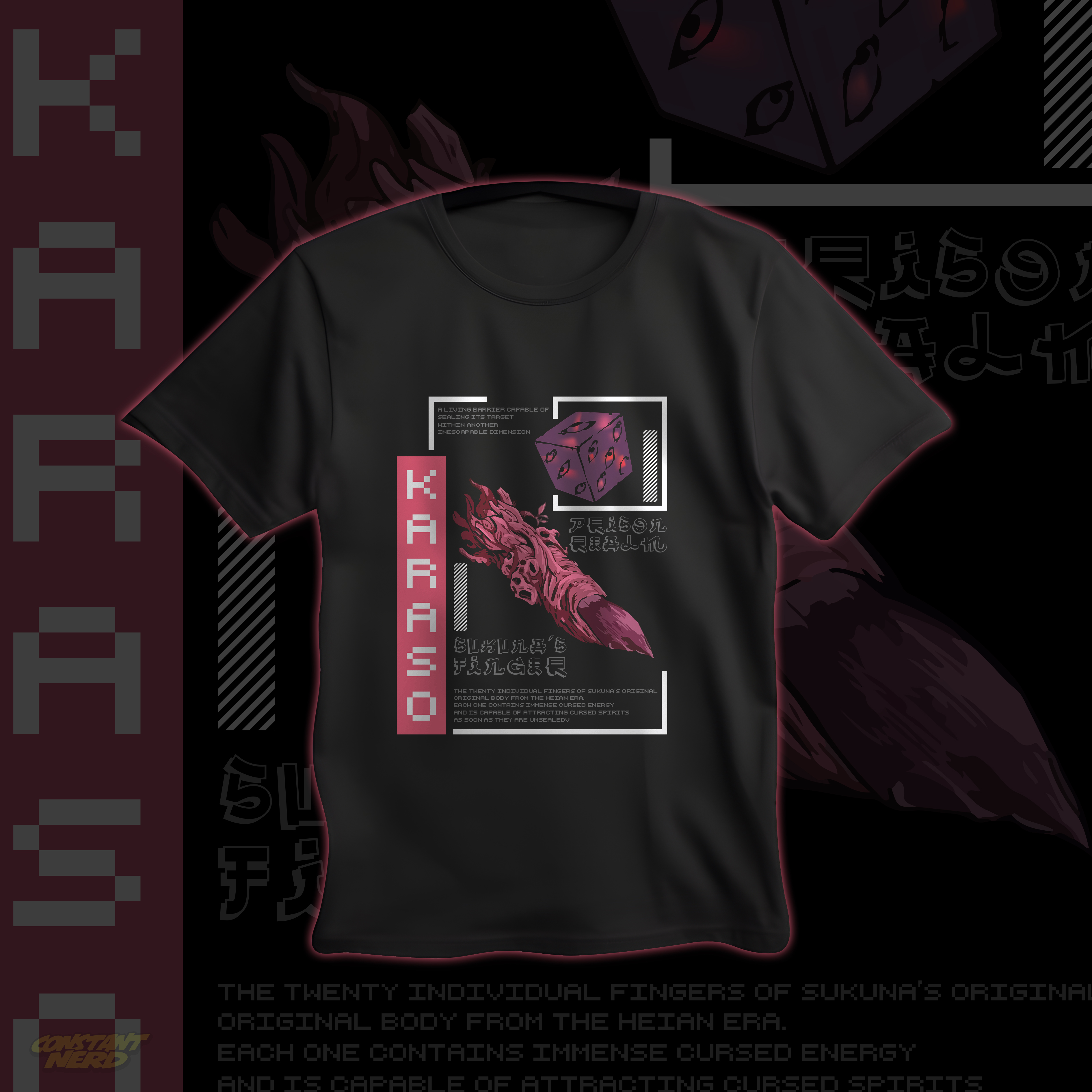 Nome do produto  Camisa Sukuna Jujutsu Kaisen