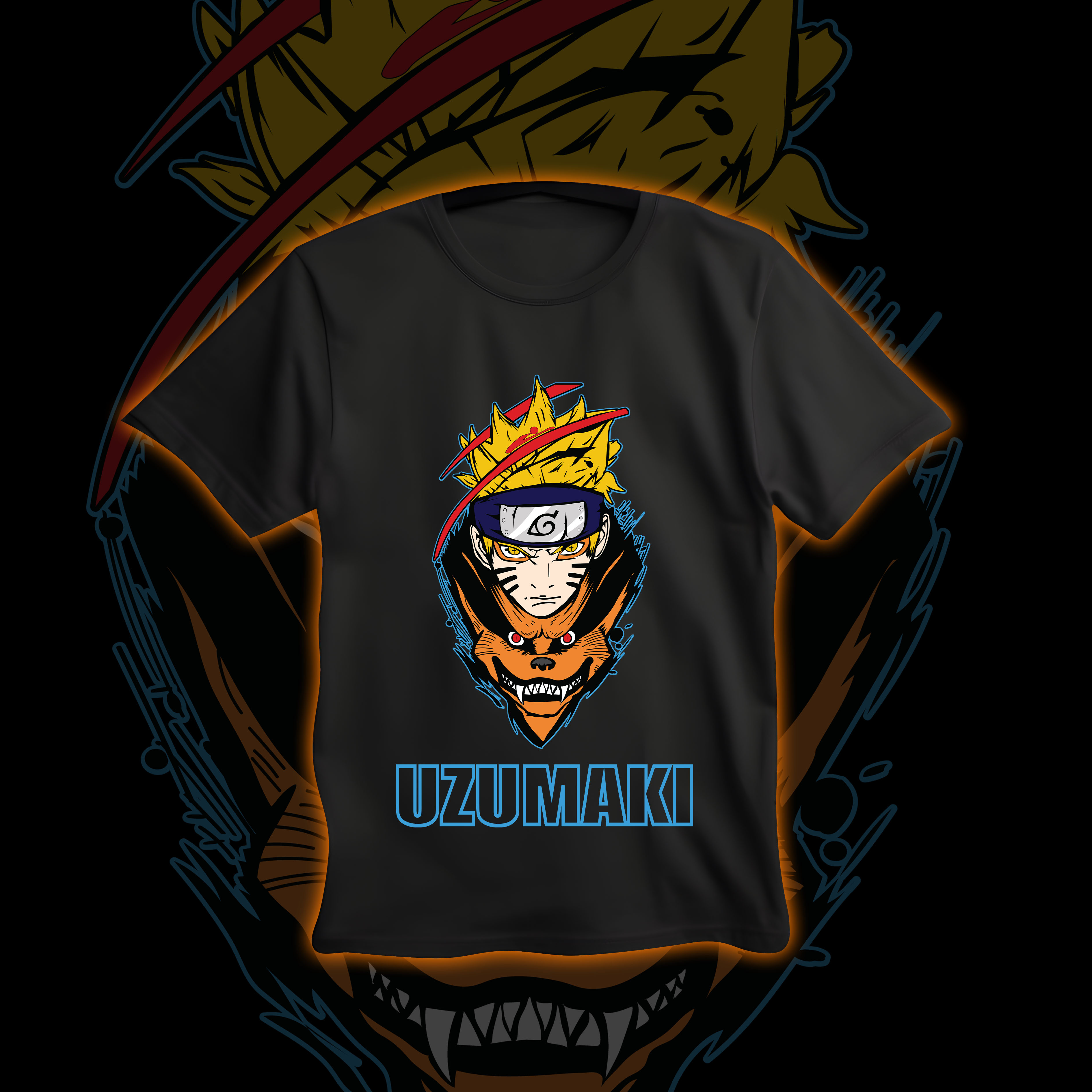 Camisa Naruto Uzumaki