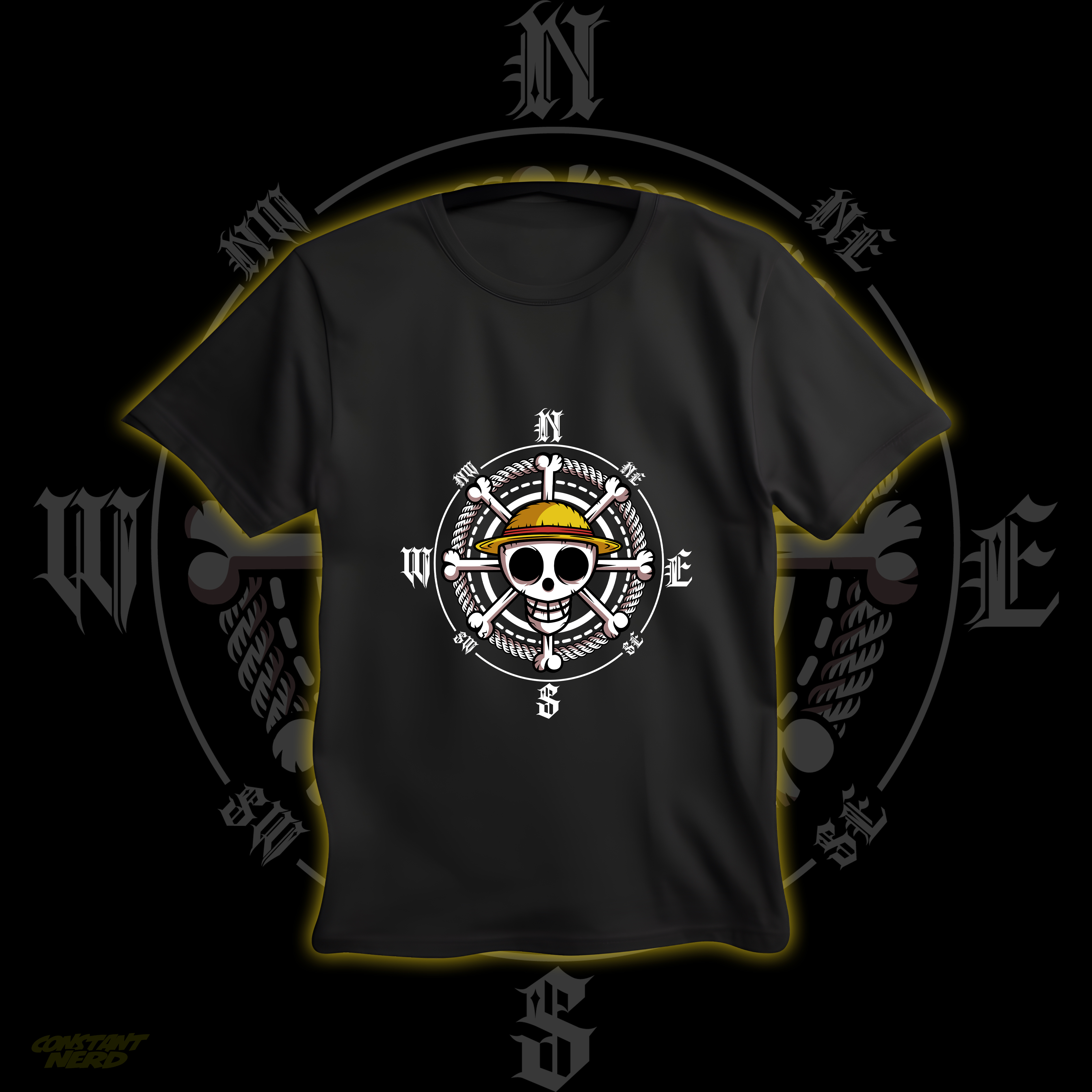 Nome do produto: Camisa  One Piece Piratas 