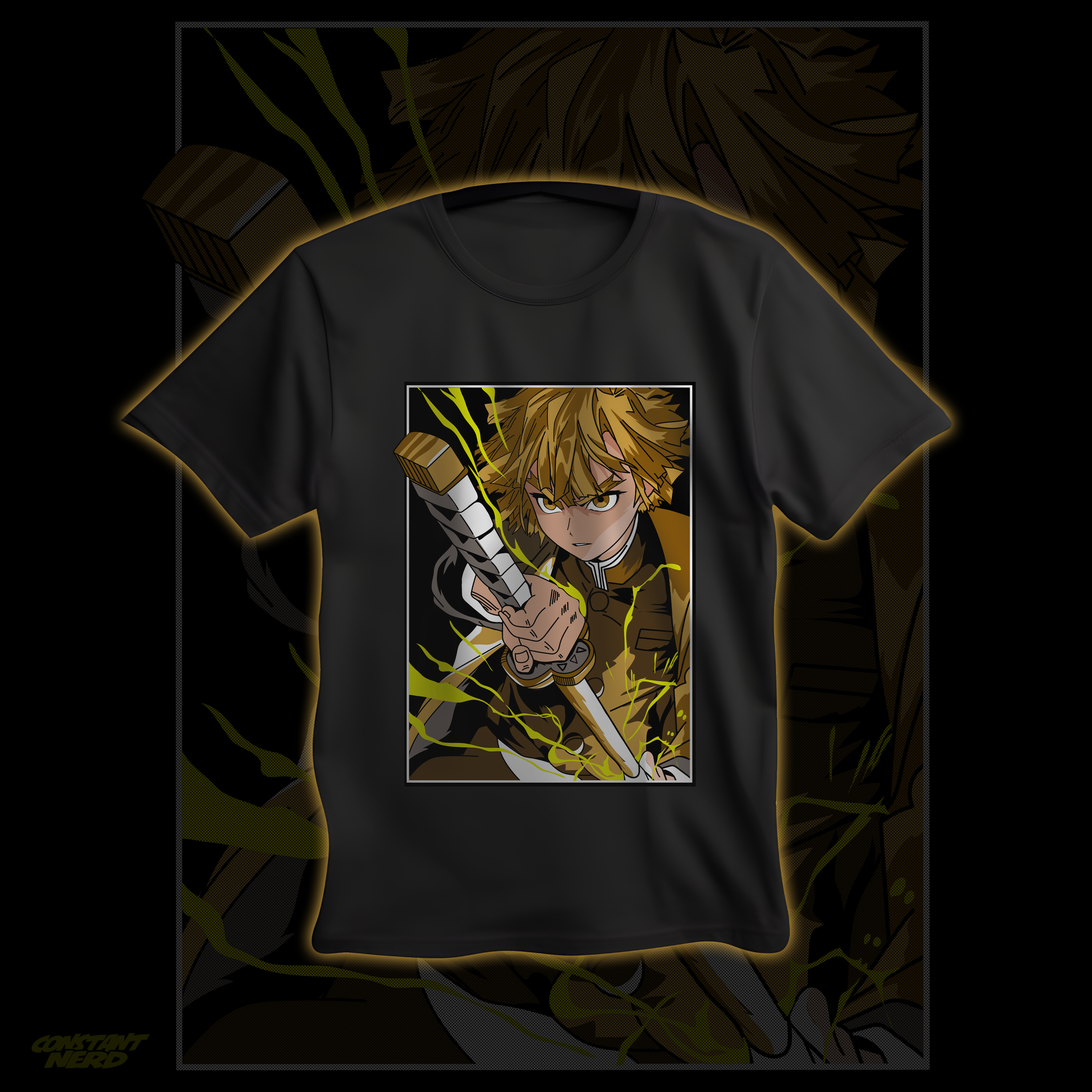 Camisa Zenitsu Lightning