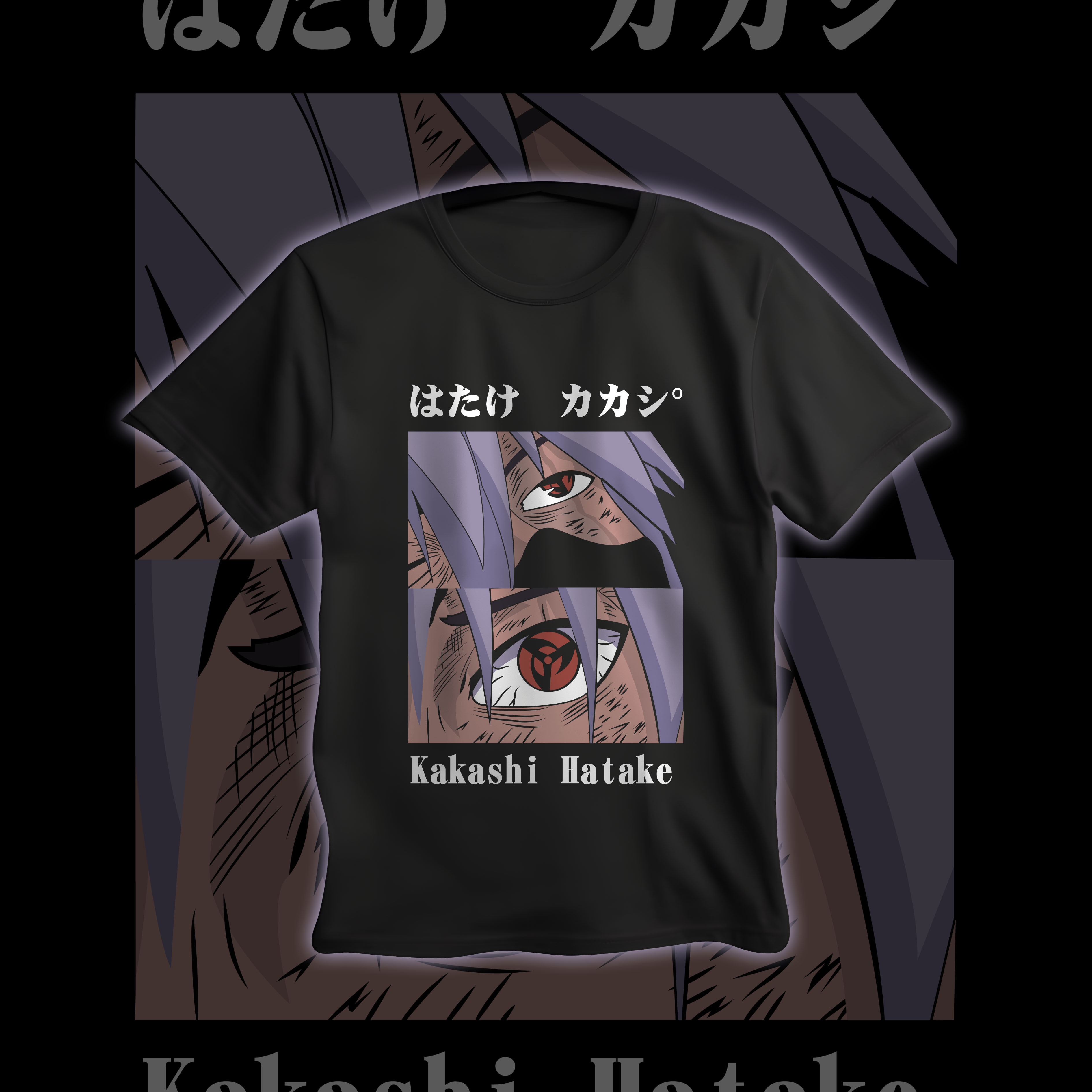 Nome do produto  Camisa Kakashi Hatake V1