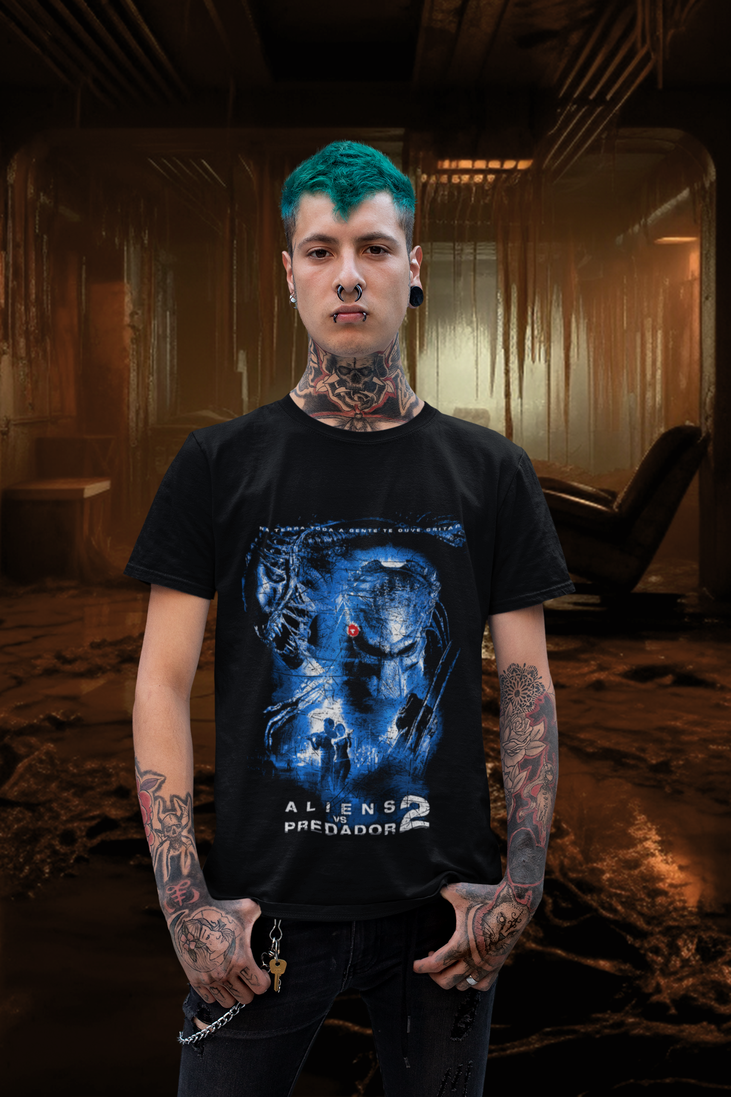 Alien vs Predador - Capa do Filme 2