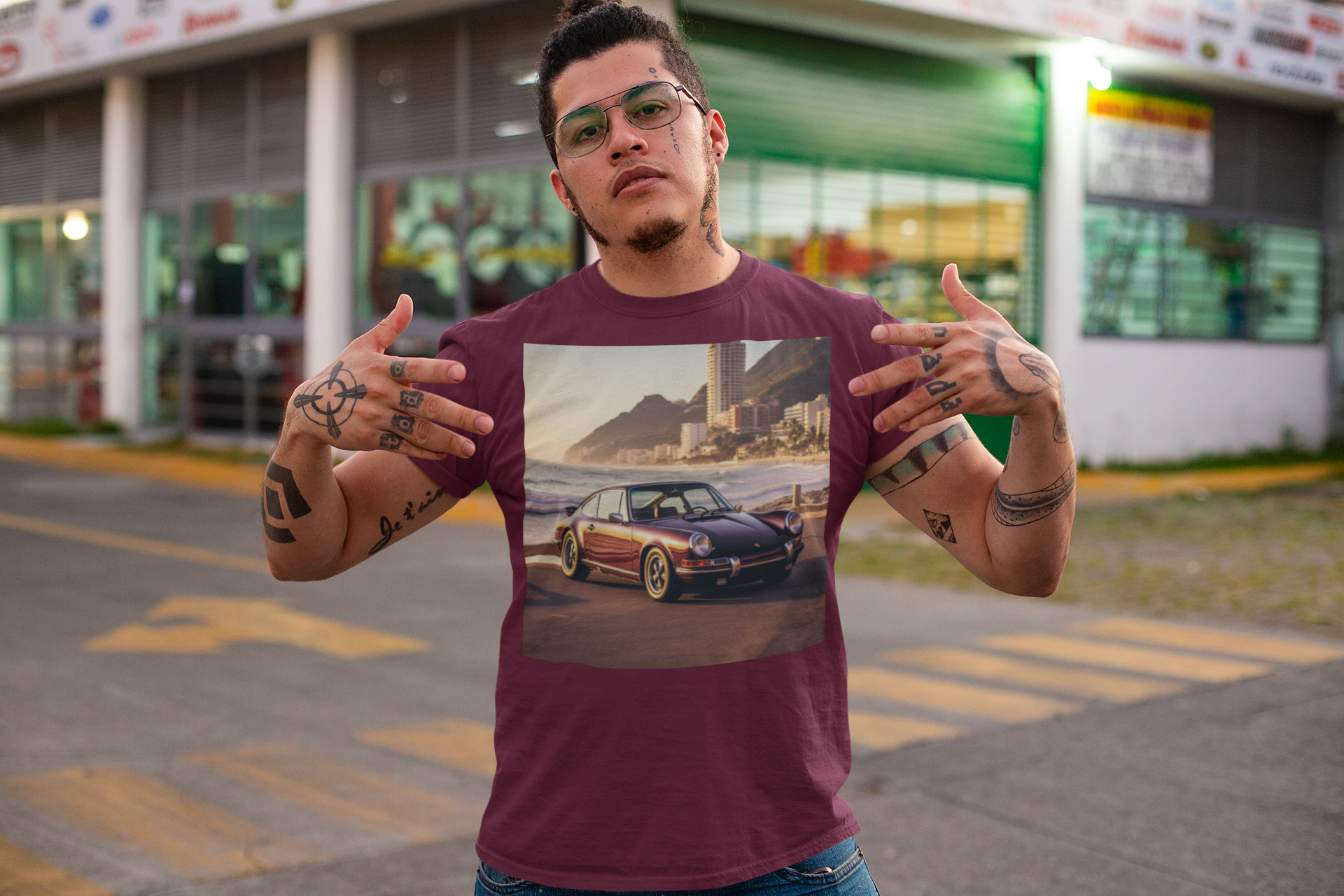 Camiseta Porsche 911