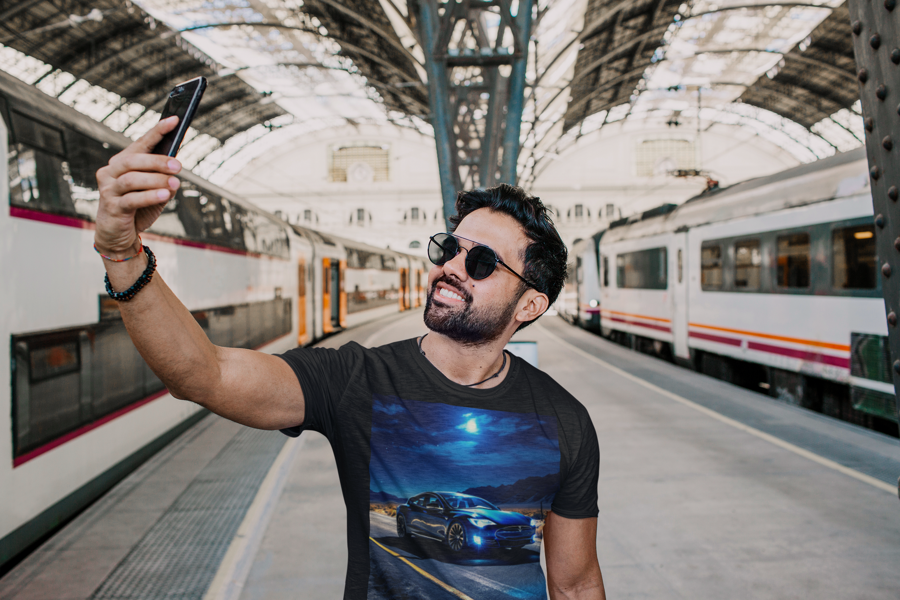 Camiseta Tesla Model S