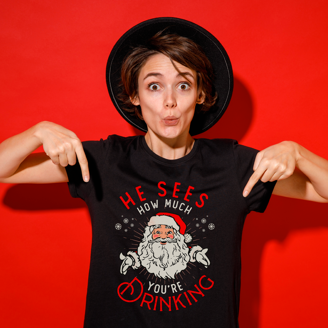 Camisetas Natalinas 2 (Baby Long)
