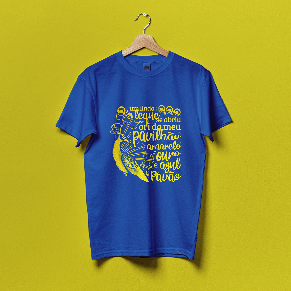 Unidos da Tijuca 2025: Amarelo ouro e azul pavão - Versão amarelo