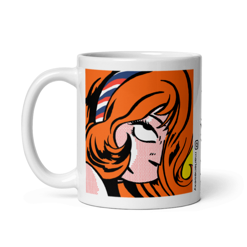 CANECA - MARLENE por ROY LICHTENSTEIN