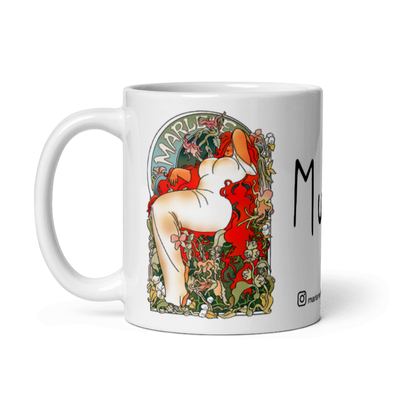CANECA - MARLENE por ALPHONSE MUCHA