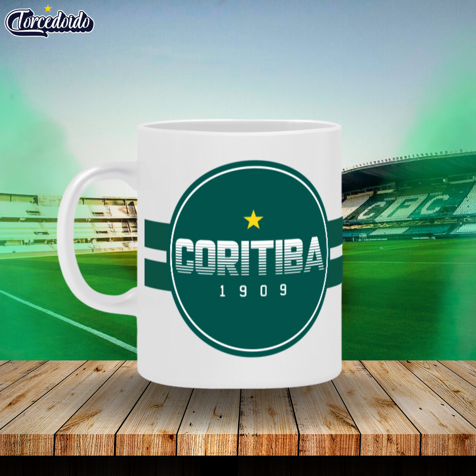 Caneca Coritiba Logo - Coritiba