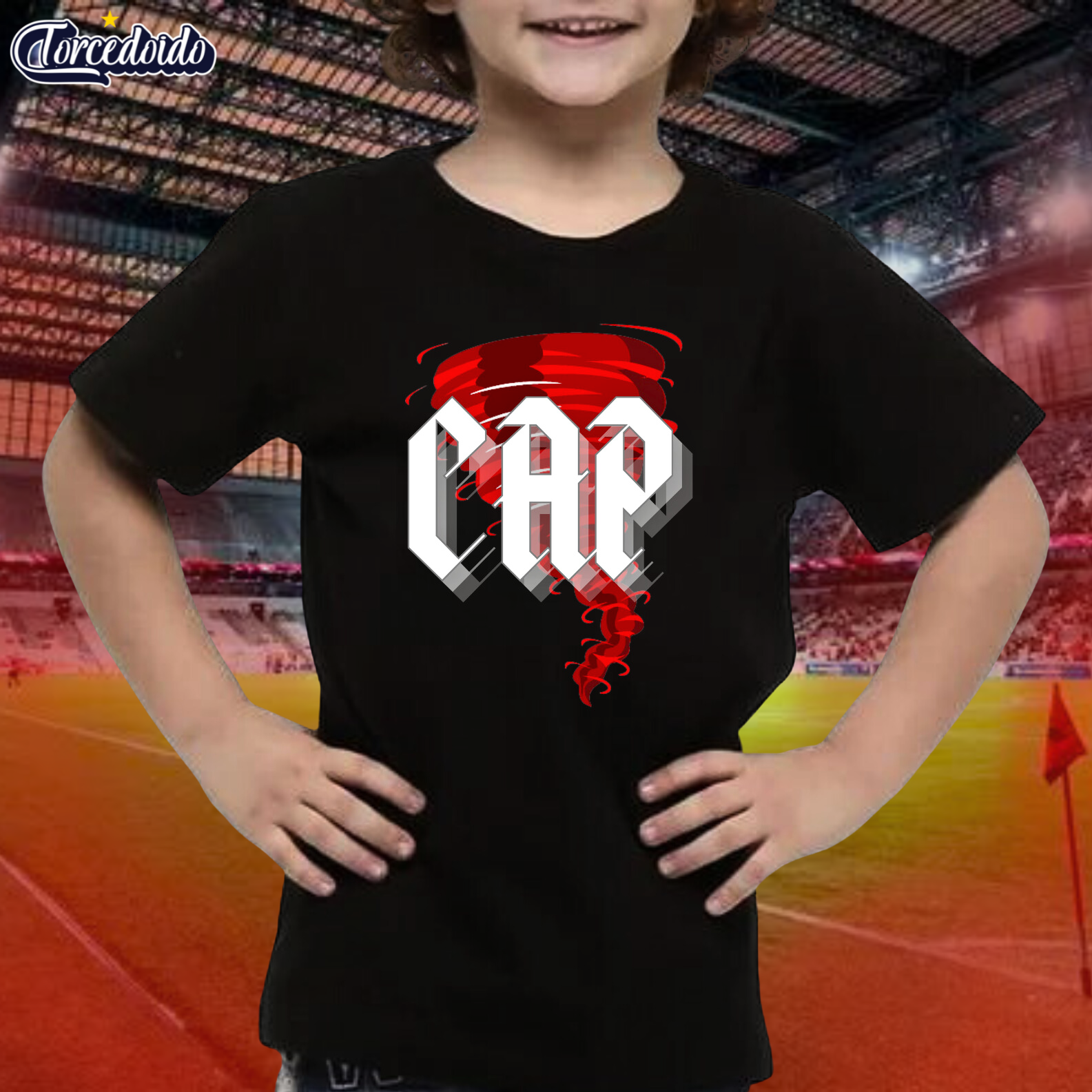 Camiseta Infantil Furacão CAP - Athletico