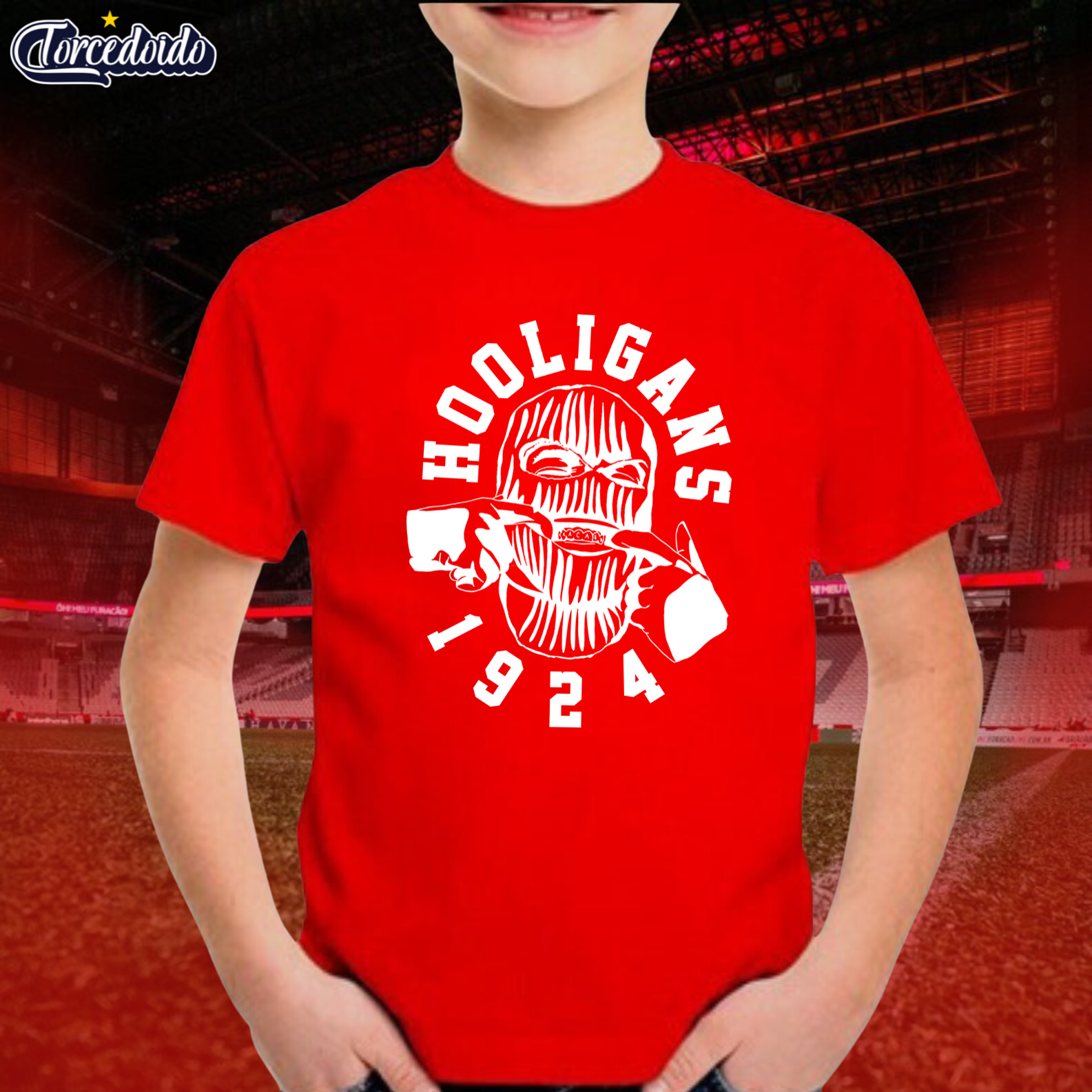 Camiseta Infantil Hooligans 1924 - Athletico