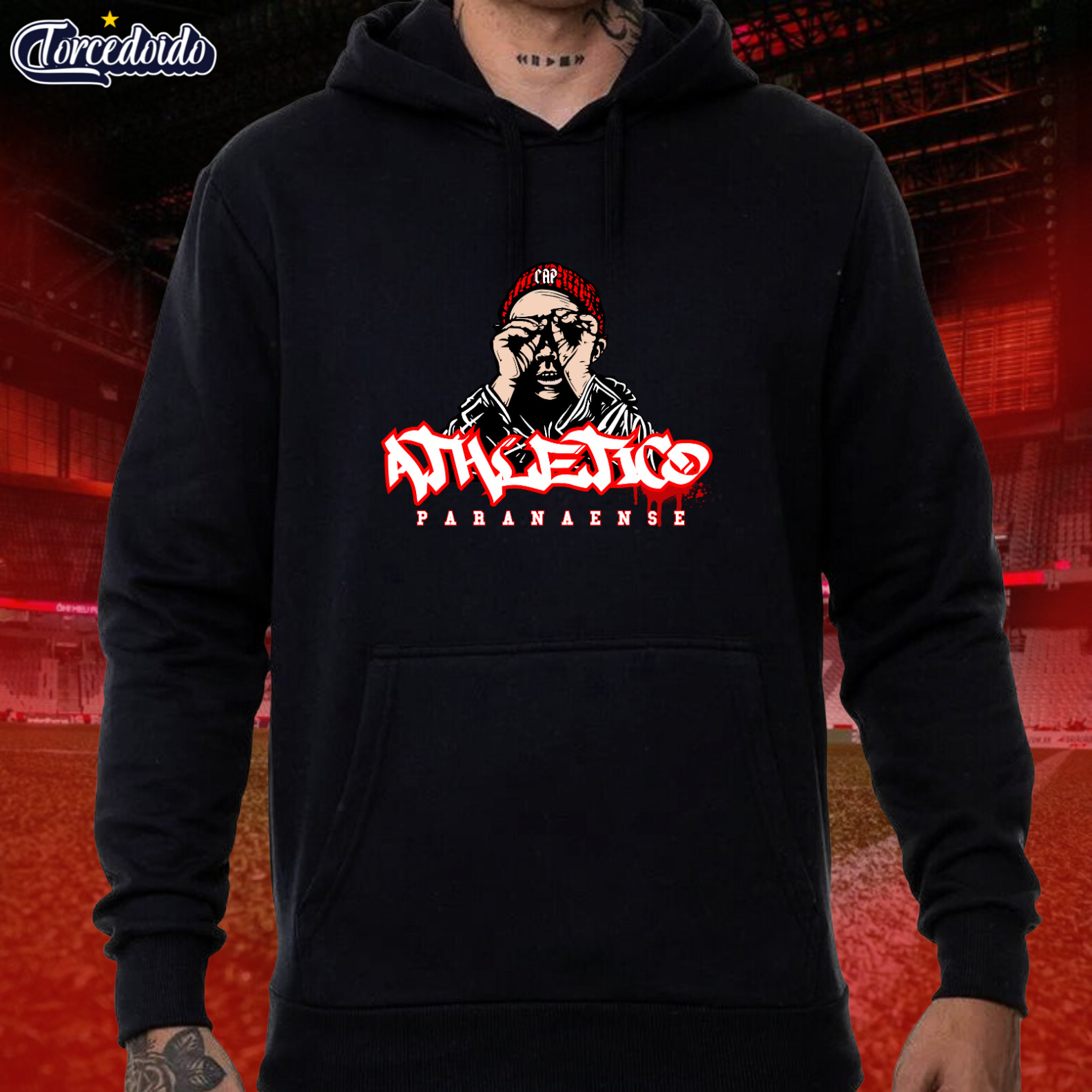 Moletom Canguru Graffiti - Athletico