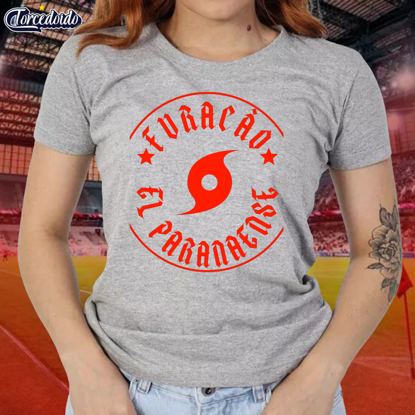 Camiseta Baby Look El Paranaense - Athletico