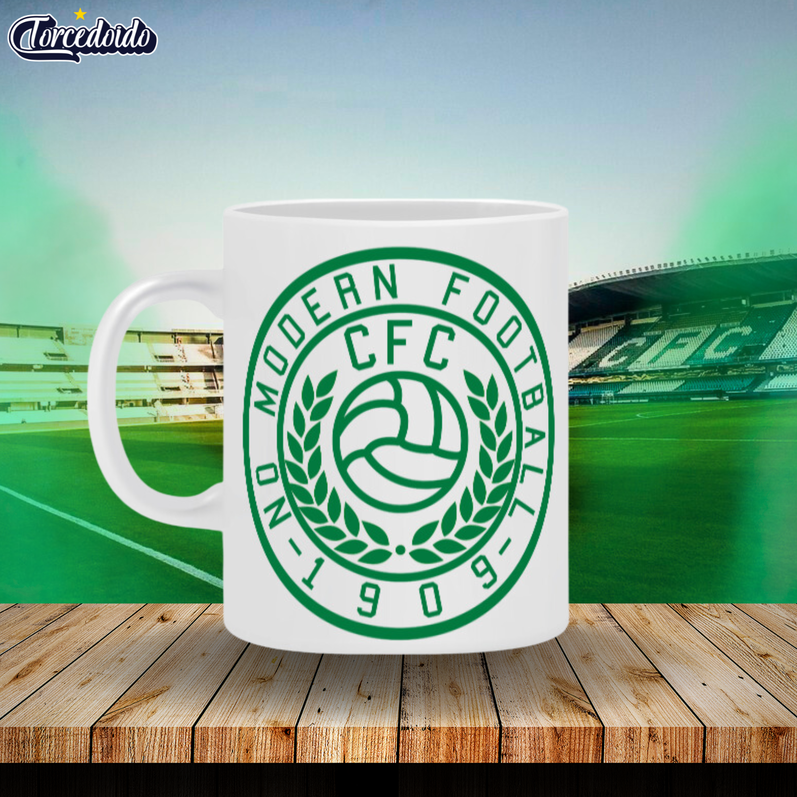Caneca Cerâmica NO MODERN - Coritiba