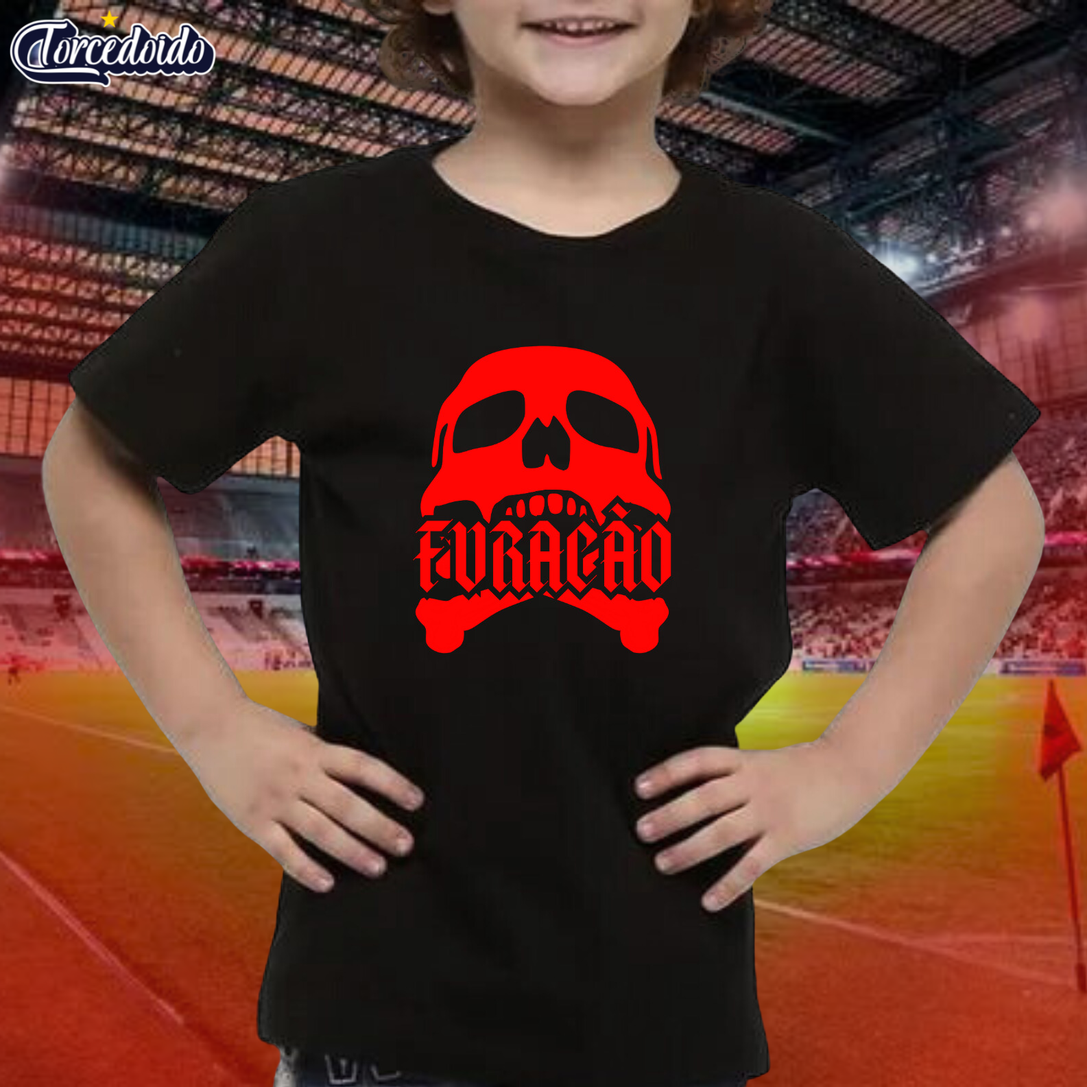 Camiseta Infantil Caveira - Athletico