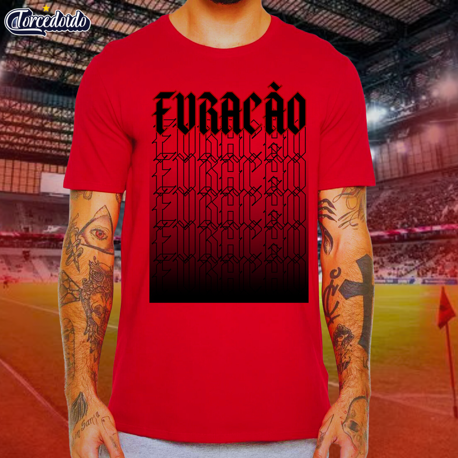 Camiseta Furacão Gradiente - Athletico