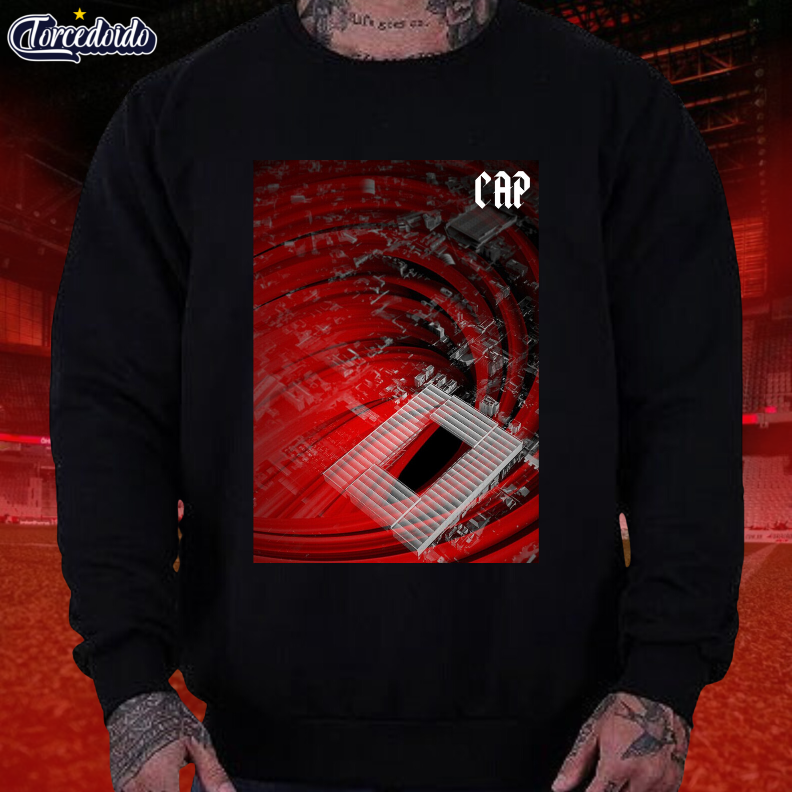 Moletom Careca Arena CAP - Athletico