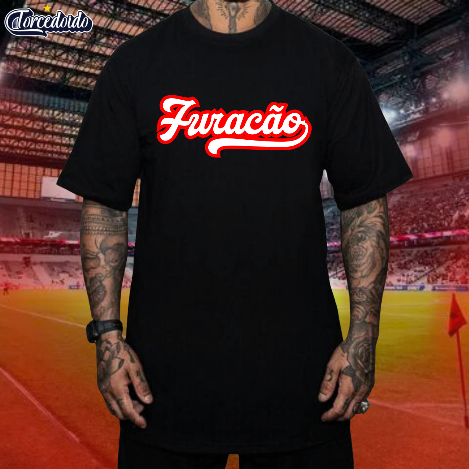 Camiseta Furacão Old - Athetico