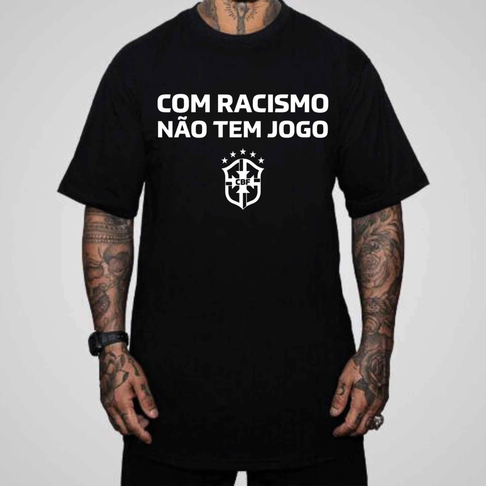 Camiseta Especial Anti-Racismo Mod. 1 - CBF