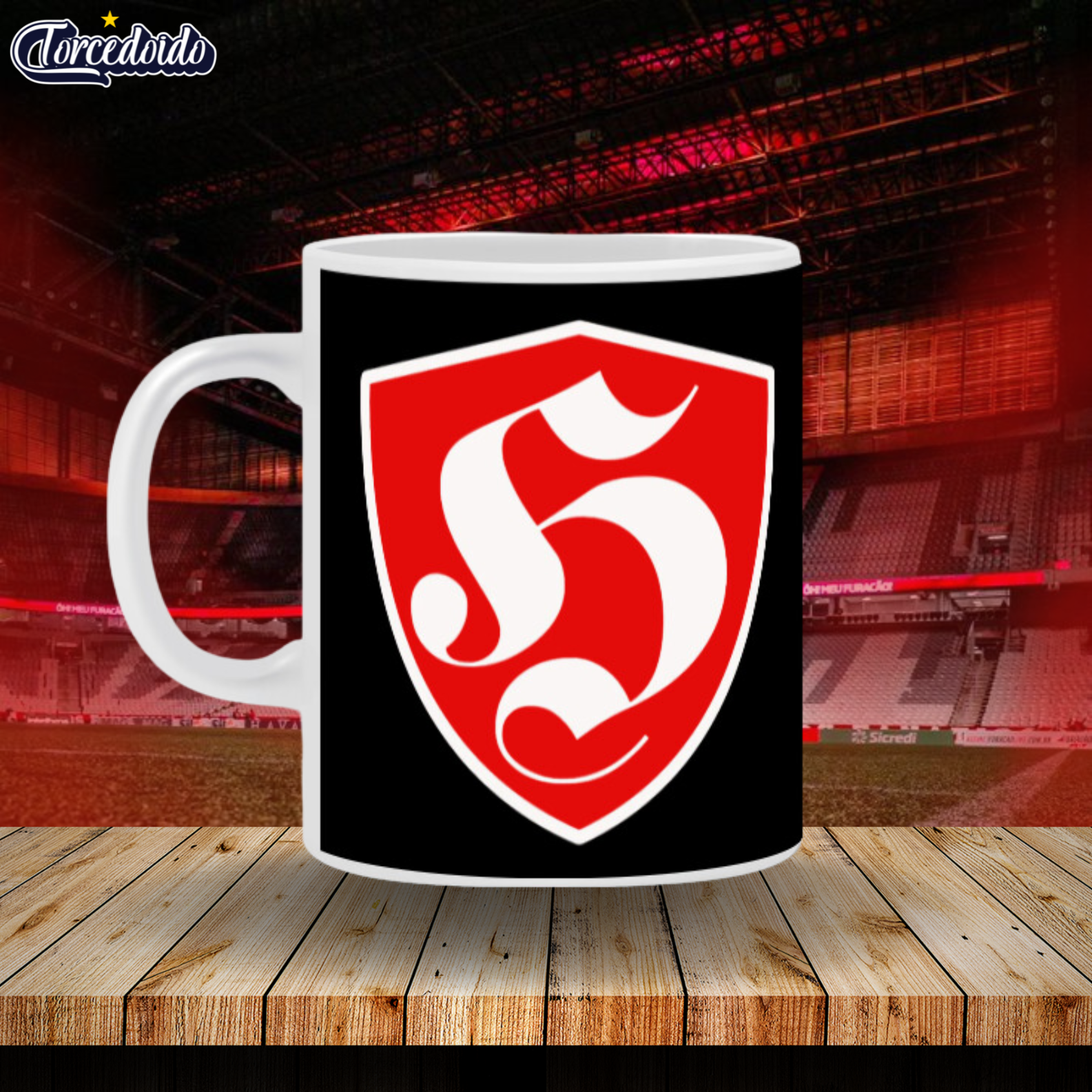 Caneca Cerâmica Hooligans Logo - Athletico