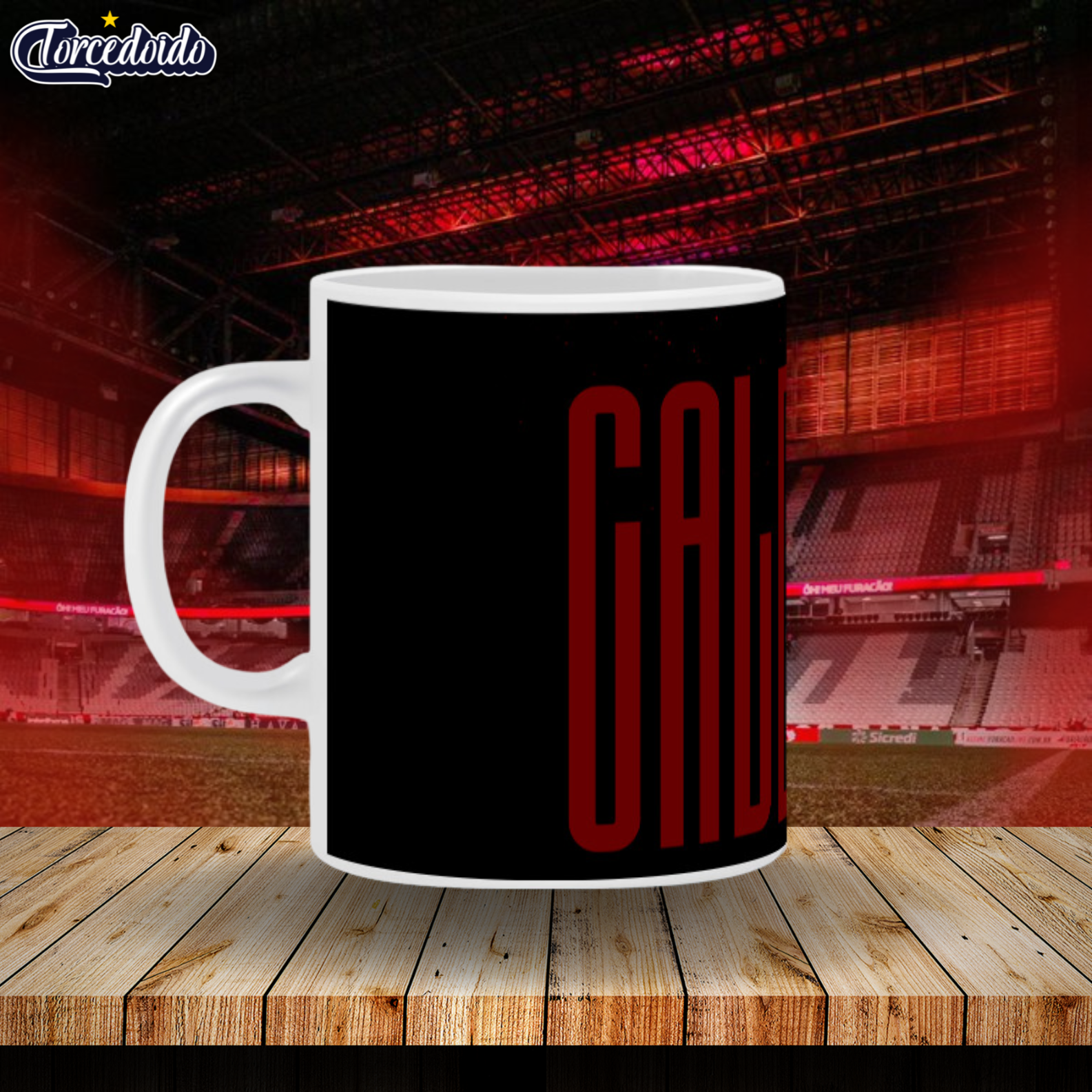 Caneca Cerâmica Caldeirão - Athletico