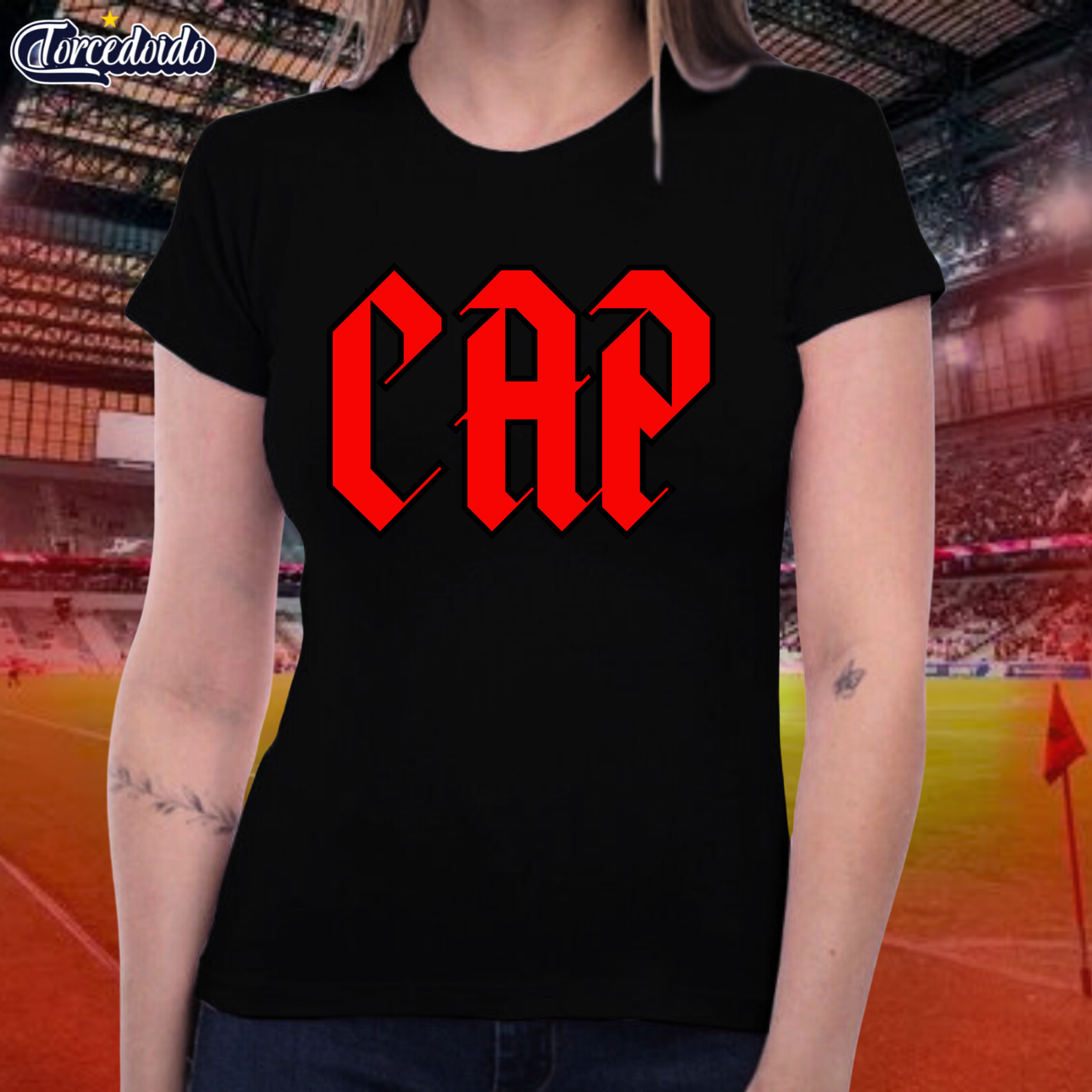 Camiseta Baby Look CAP - Athletico