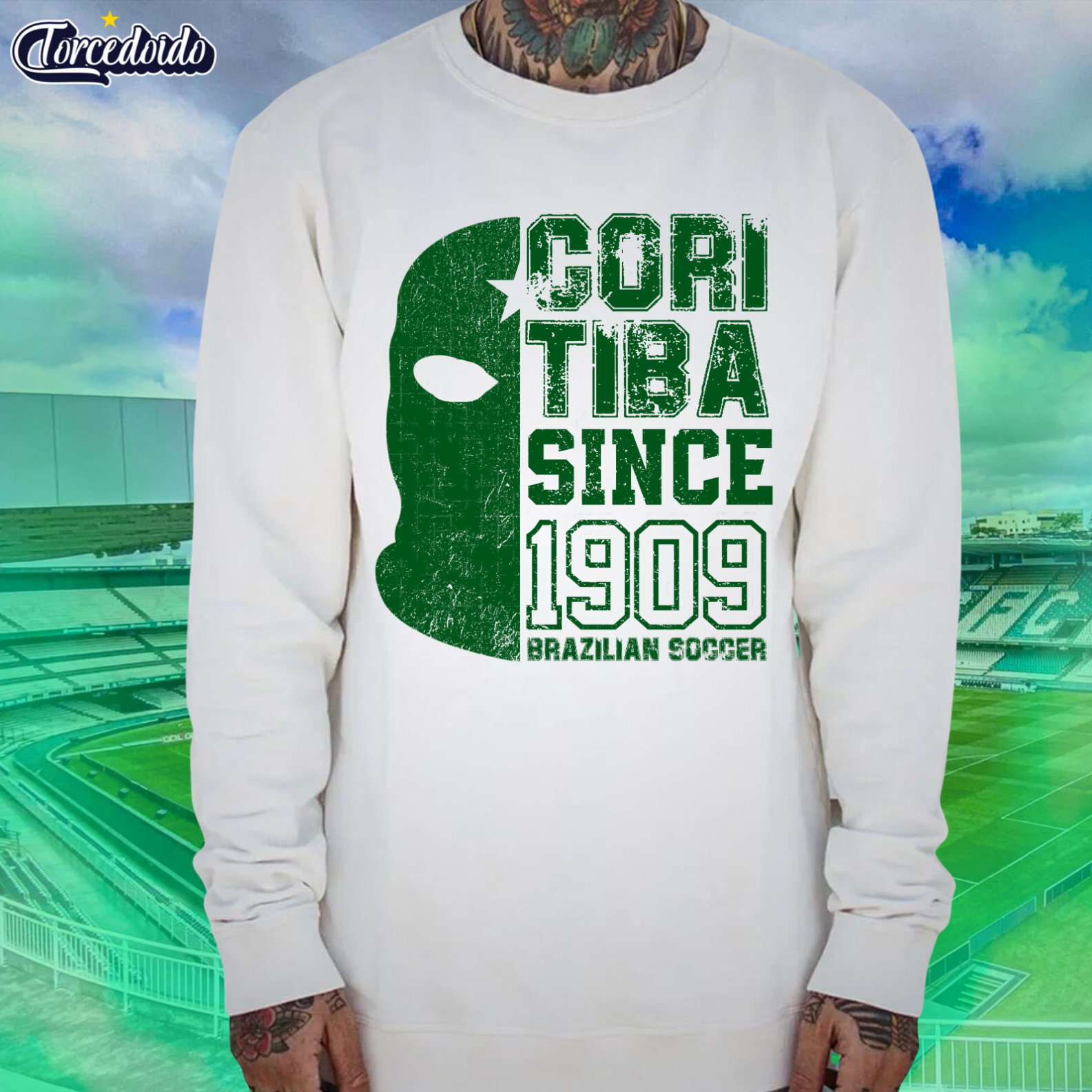 Moletom Careca Since - Coritiba