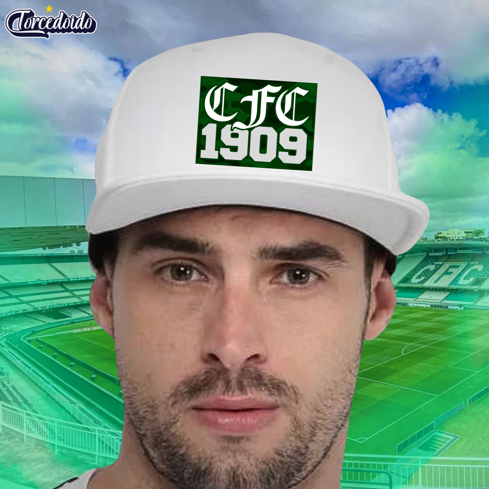 Boné Aba Reta Camuflado - Coritiba